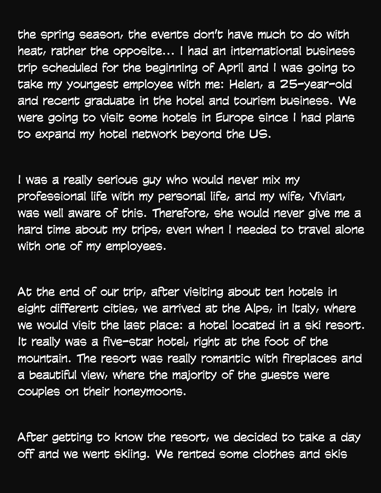 Animated Tales [WC | TF] - SKIING IN THE ITALIAN ALPS - Page 2