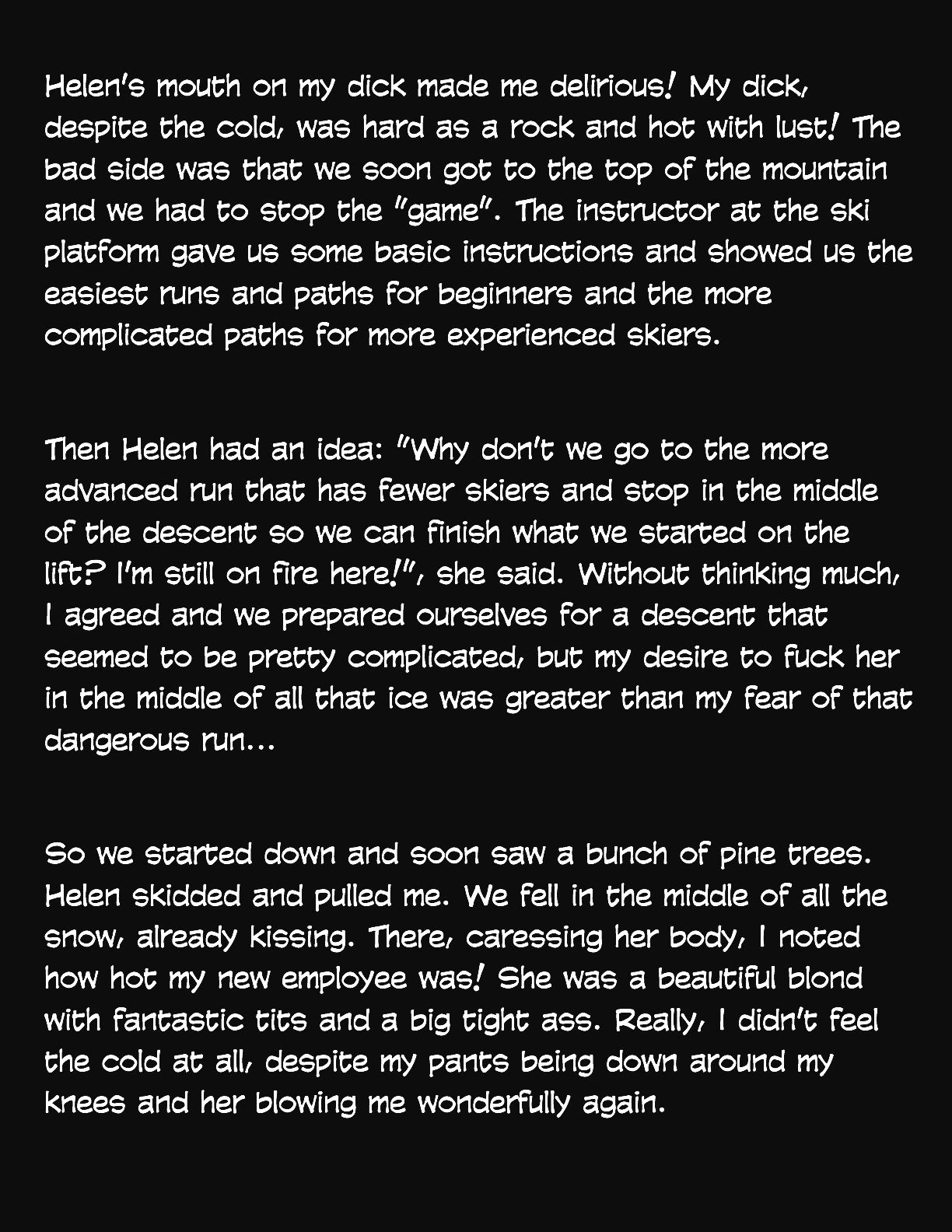 Animated Tales [WC | TF] - SKIING IN THE ITALIAN ALPS - Page 4