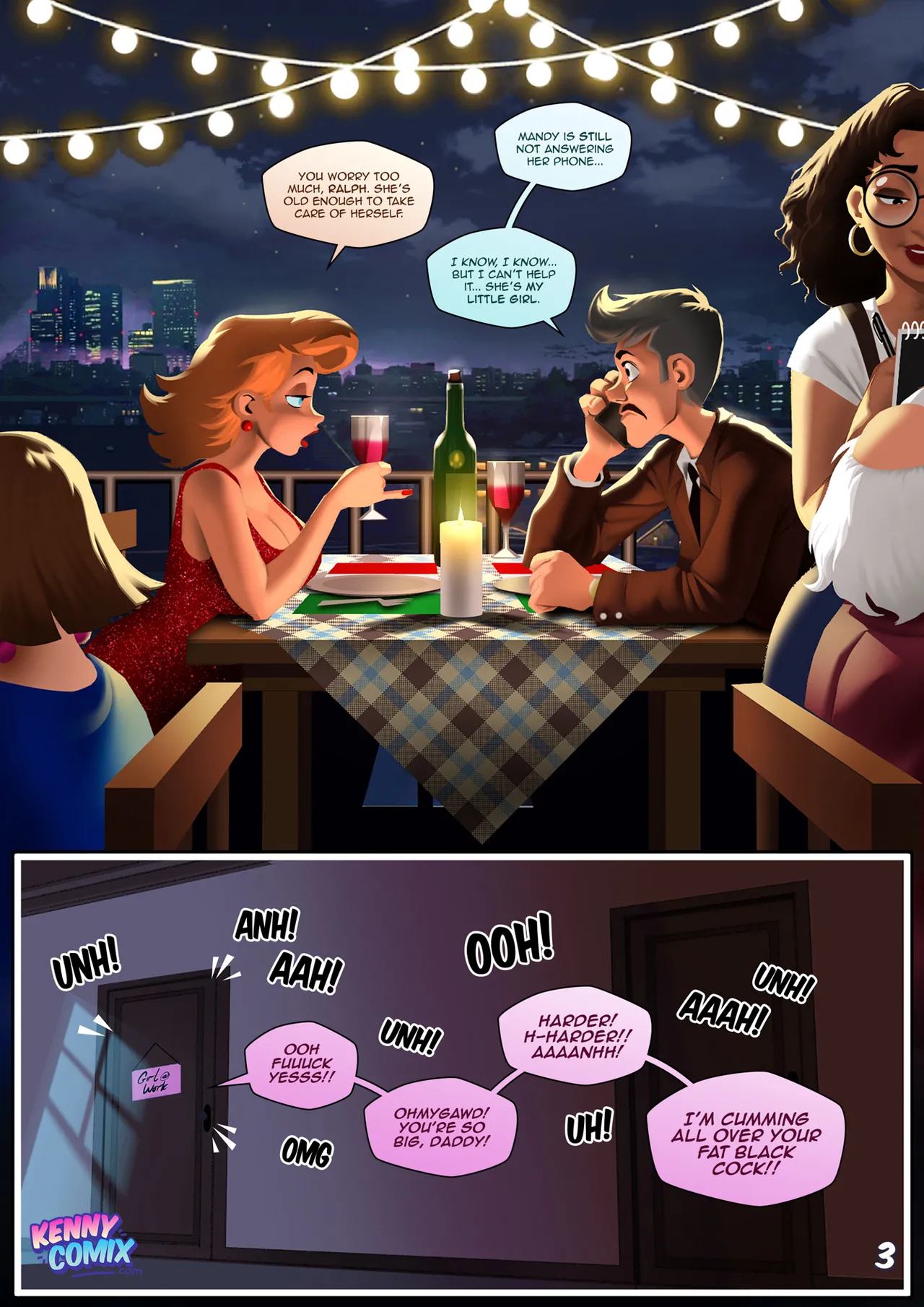 Mandy is Home Alone [Kennycomix] - 1 . Mandy is Home Alone - Chapter 1 - Page 4