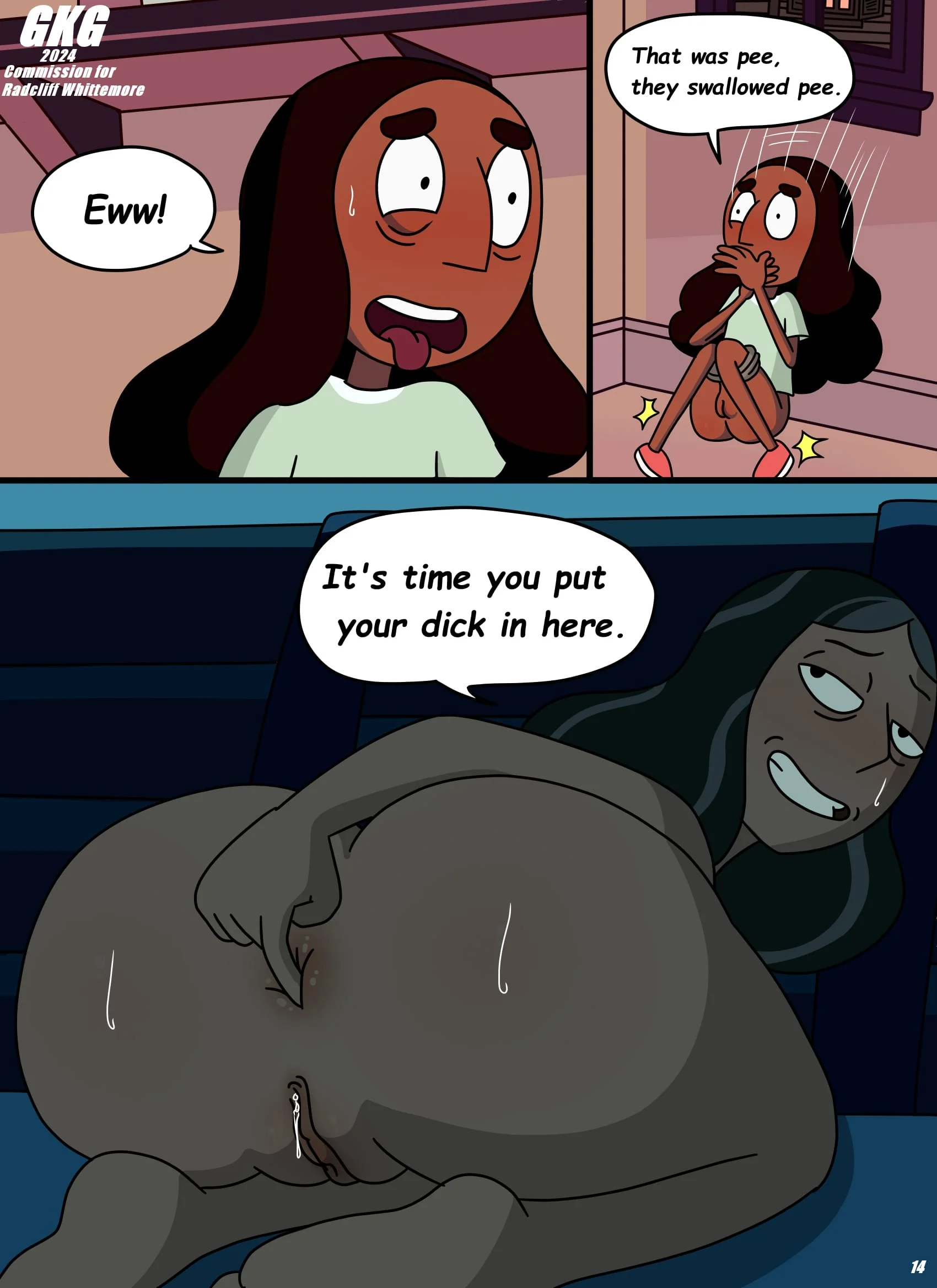 Connie Maheswaran’s Newest Pleasures (Steven Universe) - 1 . Connie Maheswaran's Newest Pleasures - Chapter 1 [GKG] - Page 14