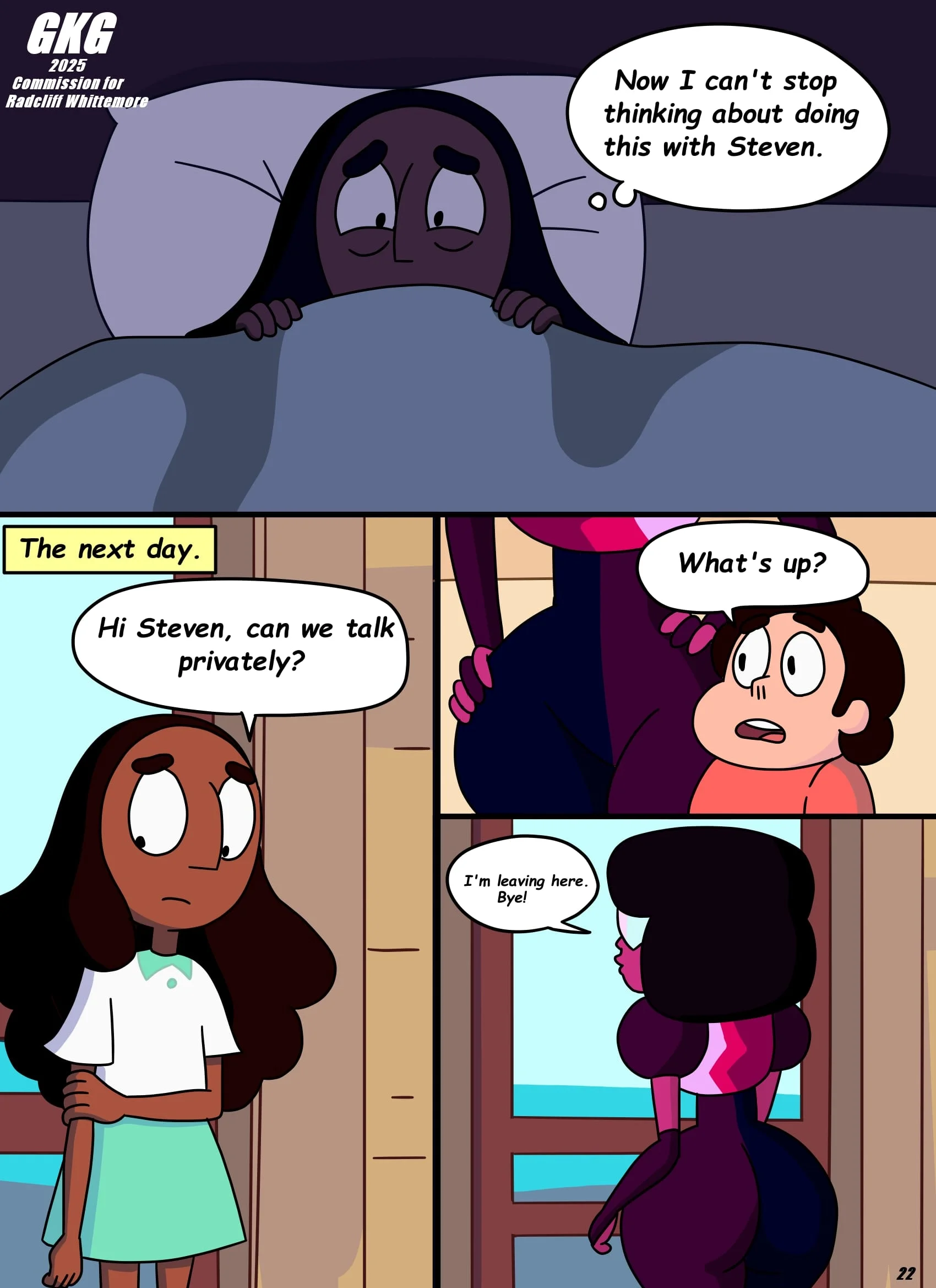Connie Maheswaran’s Newest Pleasures (Steven Universe) - 1 . Connie Maheswaran's Newest Pleasures - Chapter 1 [GKG] - Page 22