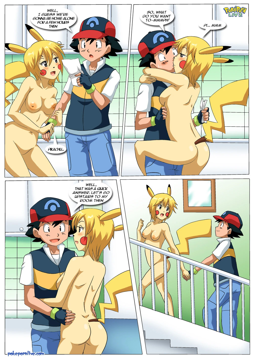 What Happens in Pallet Town (Pokemon) [Palcomix] - 1 . What Happens in Pallet Town - (Pokemon) [Palcomix] - Page 3