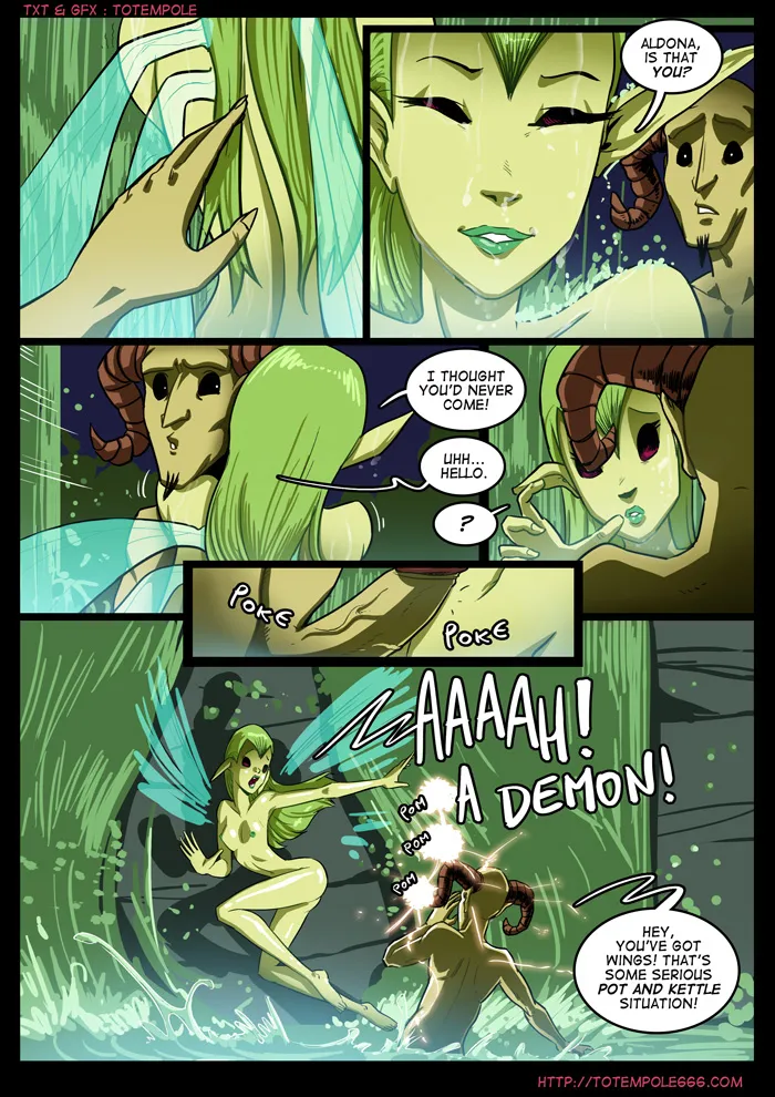 The Cummoner - 5 . The Cummoner - Chapter 5 - Tuck's Night Out [Totempole] - Page 7