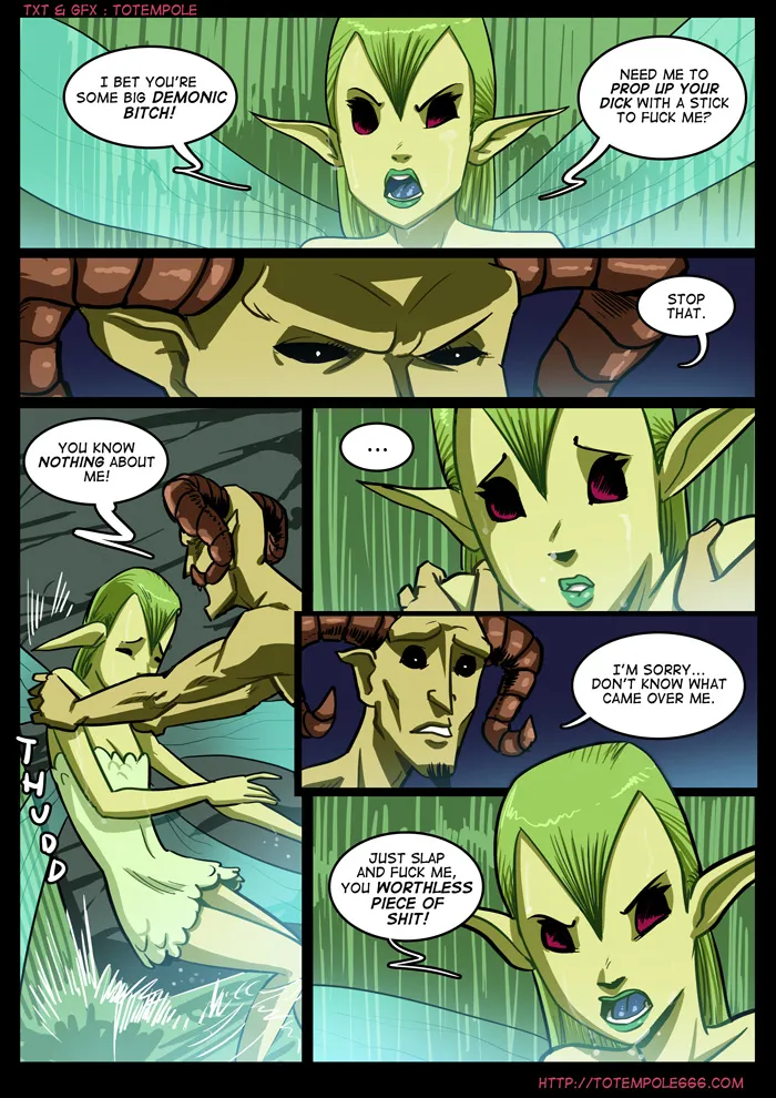 The Cummoner - 5 . The Cummoner - Chapter 5 - Tuck's Night Out [Totempole] - Page 9