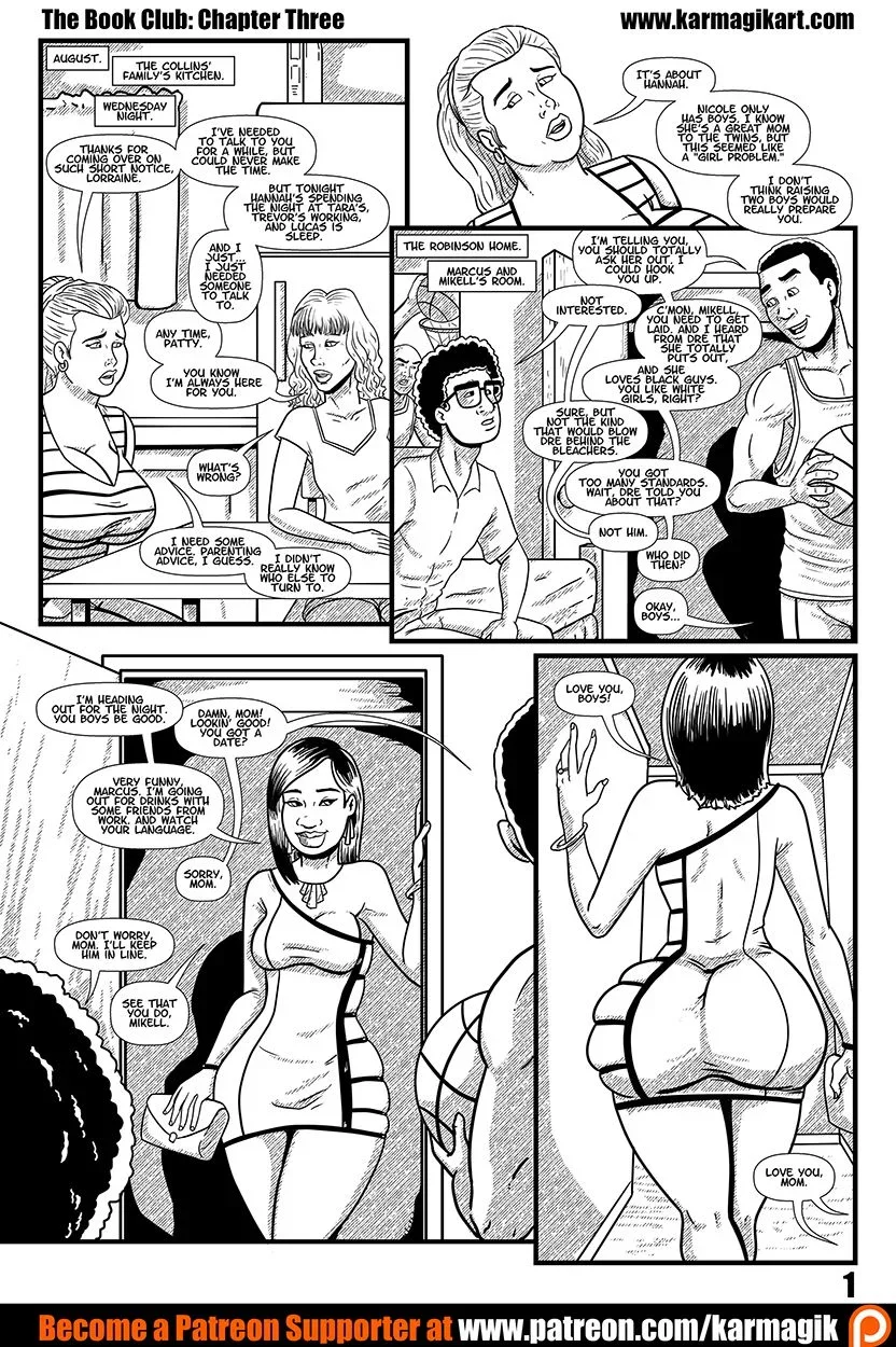 The Book Club [Karmagik] -  3.5 . The Book Club - No Color - Ch.003 - Page 2