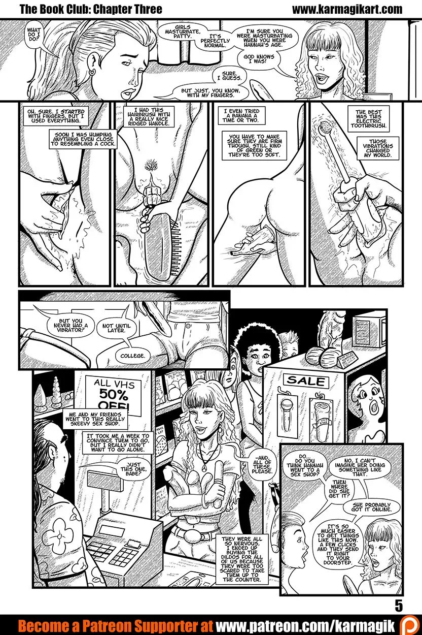 The Book Club [Karmagik] -  3.5 . The Book Club - No Color - Ch.003 - Page 6