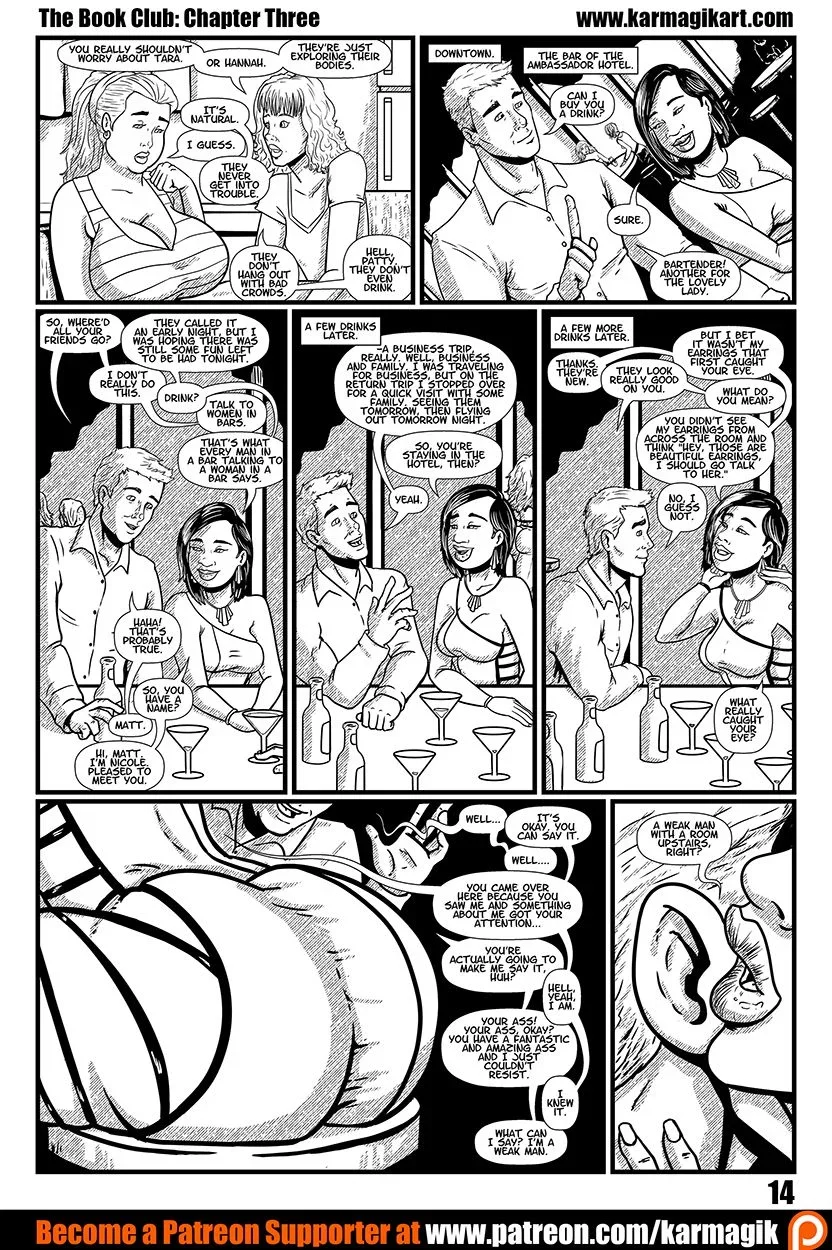 The Book Club [Karmagik] -  3.5 . The Book Club - No Color - Ch.003 - Page 15