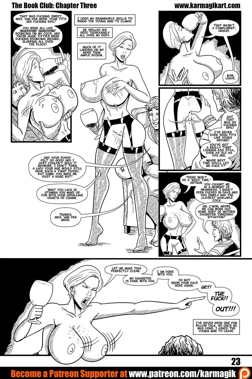 The Book Club [Karmagik] -  3.5 . The Book Club - No Color - Ch.003 - Page 24