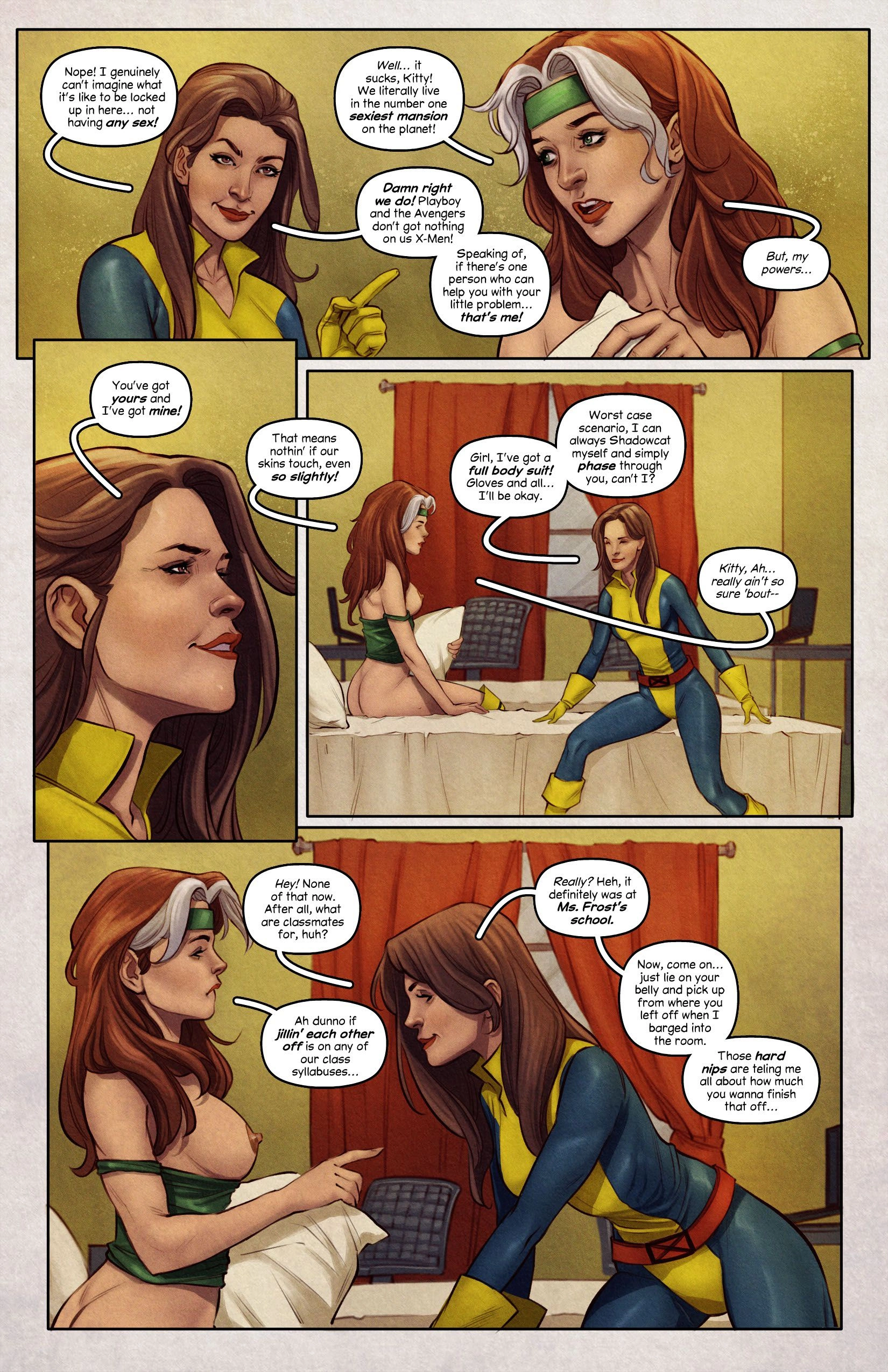 Secret Tales Of The X-Mansion – Intangible Touch (X-Men) - Intangible Touch 1 - Page 4