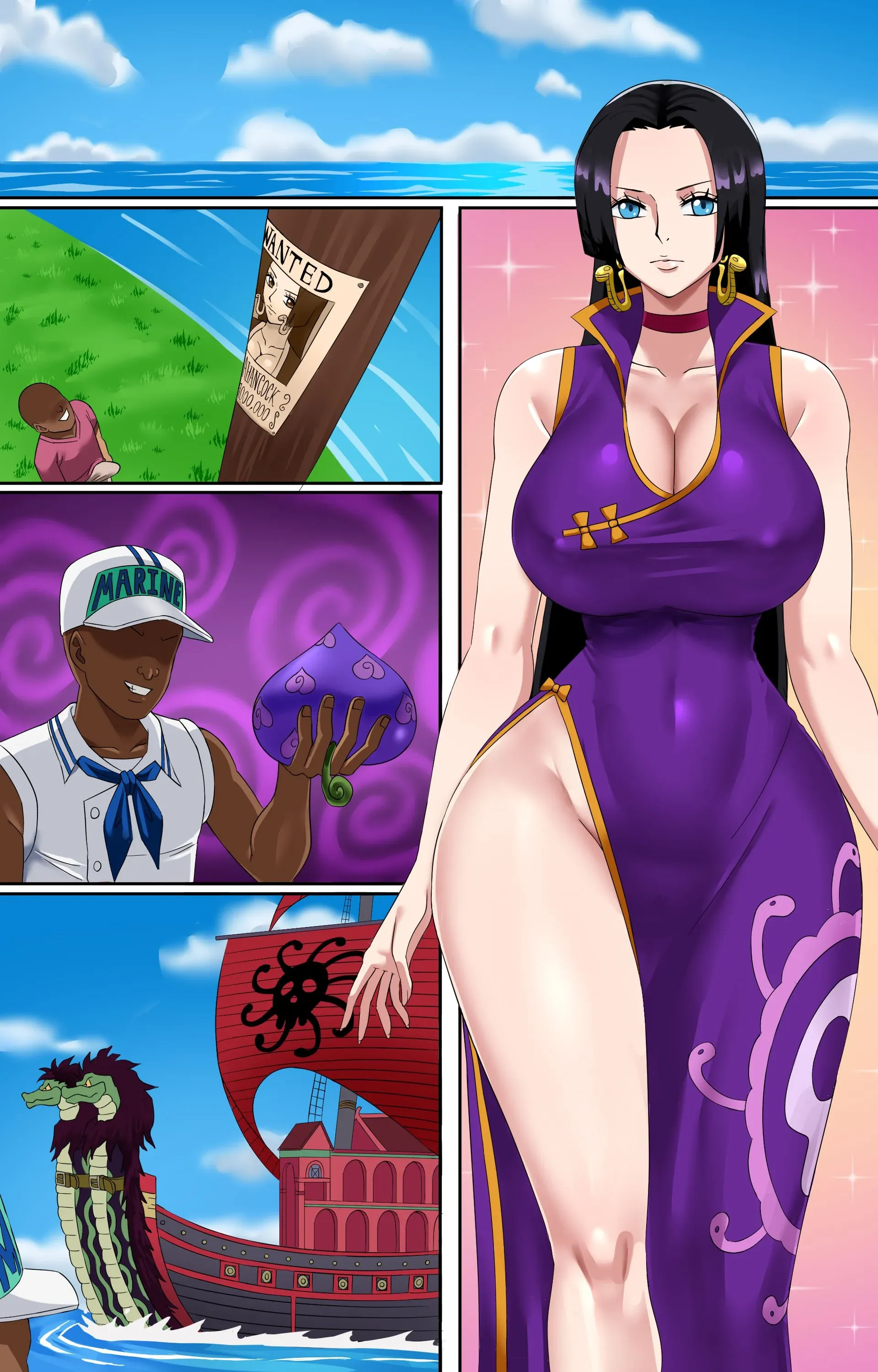 The Snake Princess is Brainwashed! (One Piece) - 1 . The Snake Princess is Brainwashed! - Chapter 1 [Pink Pawg] - Page 25