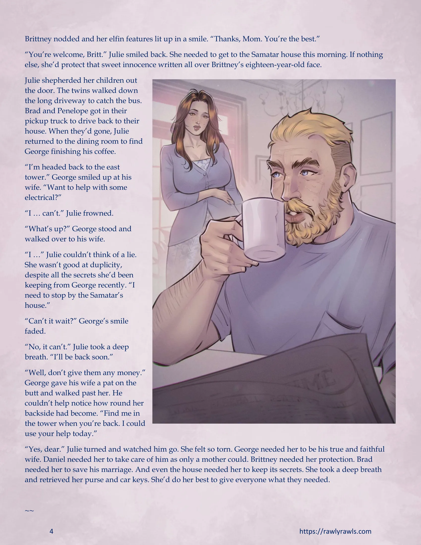 The Haunting Of Palmer Mansion [RawlyRawls] - 9.1 . The Haunting Of Palmer Mansion - Chapter 9 Part 1 [TenderMindd ] - Page 4