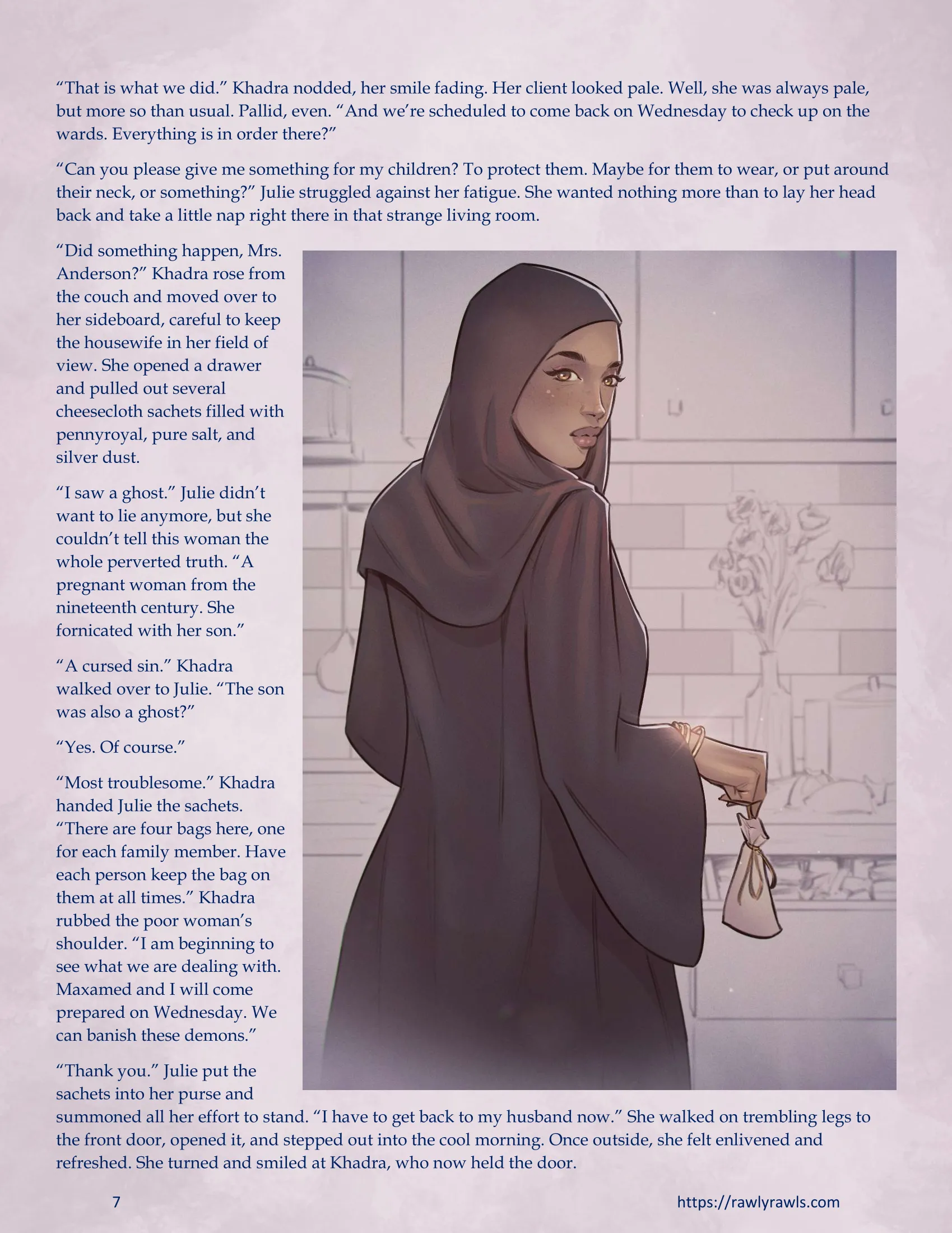 The Haunting Of Palmer Mansion [RawlyRawls] - 9.1 . The Haunting Of Palmer Mansion - Chapter 9 Part 1 [TenderMindd ] - Page 7