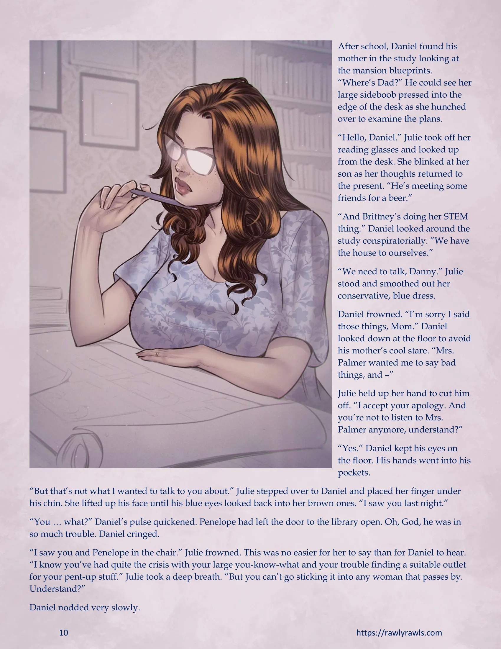 The Haunting Of Palmer Mansion [RawlyRawls] - 9.1 . The Haunting Of Palmer Mansion - Chapter 9 Part 1 [TenderMindd ] - Page 10