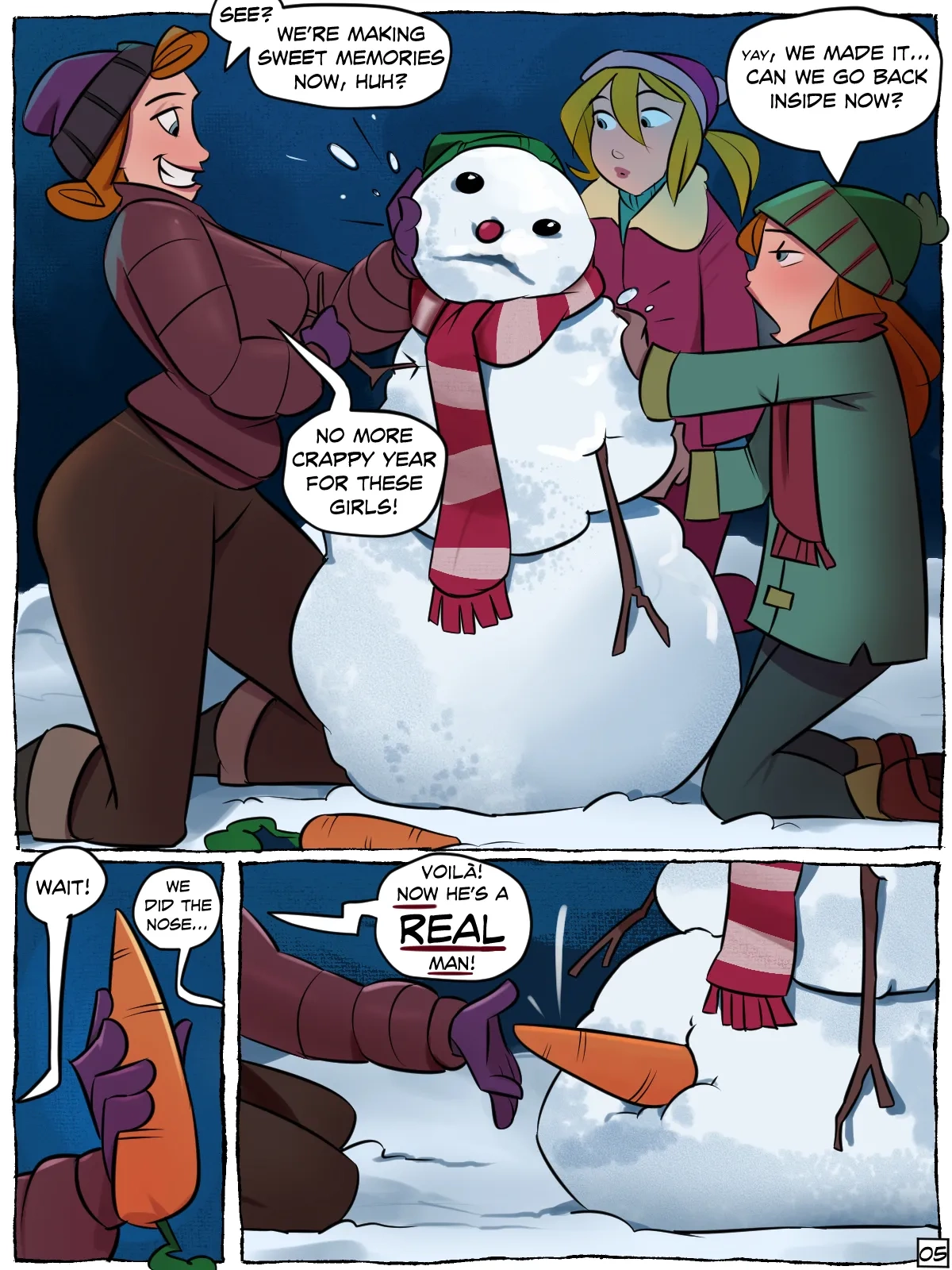 Three Wishes and a Snowman [JMoz] - Three Wishes and a Snowman - Page 6