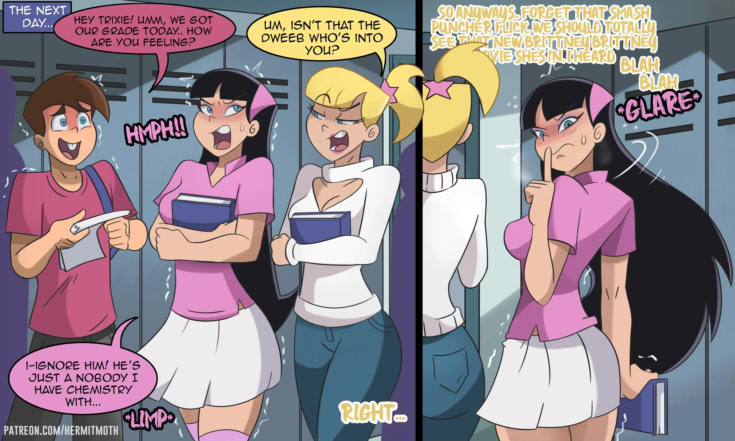 Gosh You’re so Pretty (The Fairly OddParents) - 1 . Gosh You're so Pretty - Chapter 1 [Hermit Moth] - Page 7
