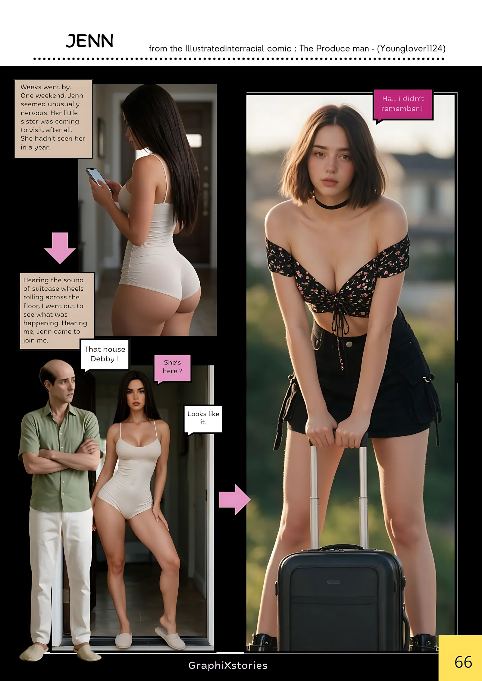 The produce Man – AI Version [GraphiXstories] - 6. The produce Man - Part 6 [  illustratedinterracial AI ] - Page 13