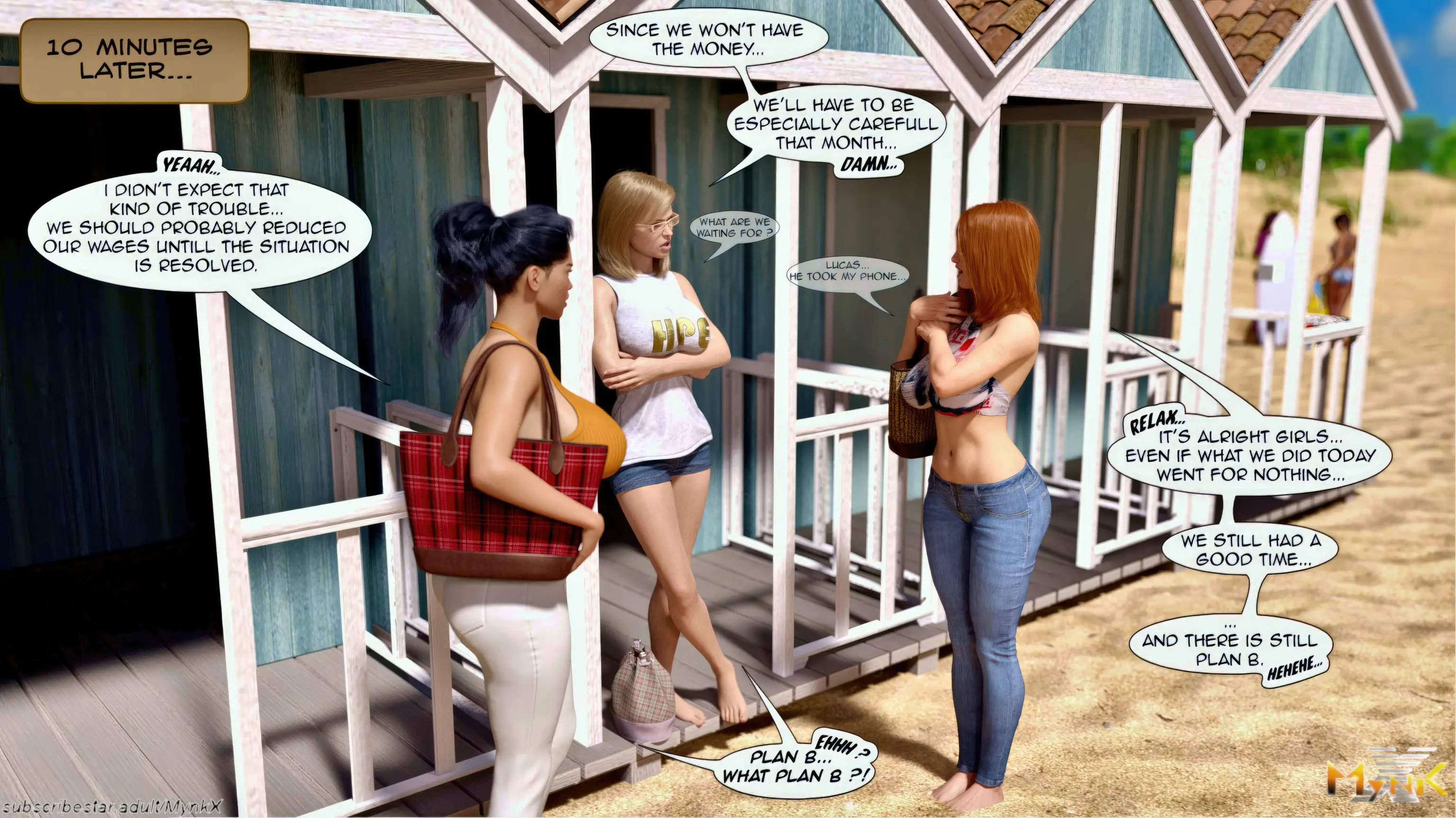 The Contest [Mynkx] - 1 . The Contest - Chapter 1 - Page 124