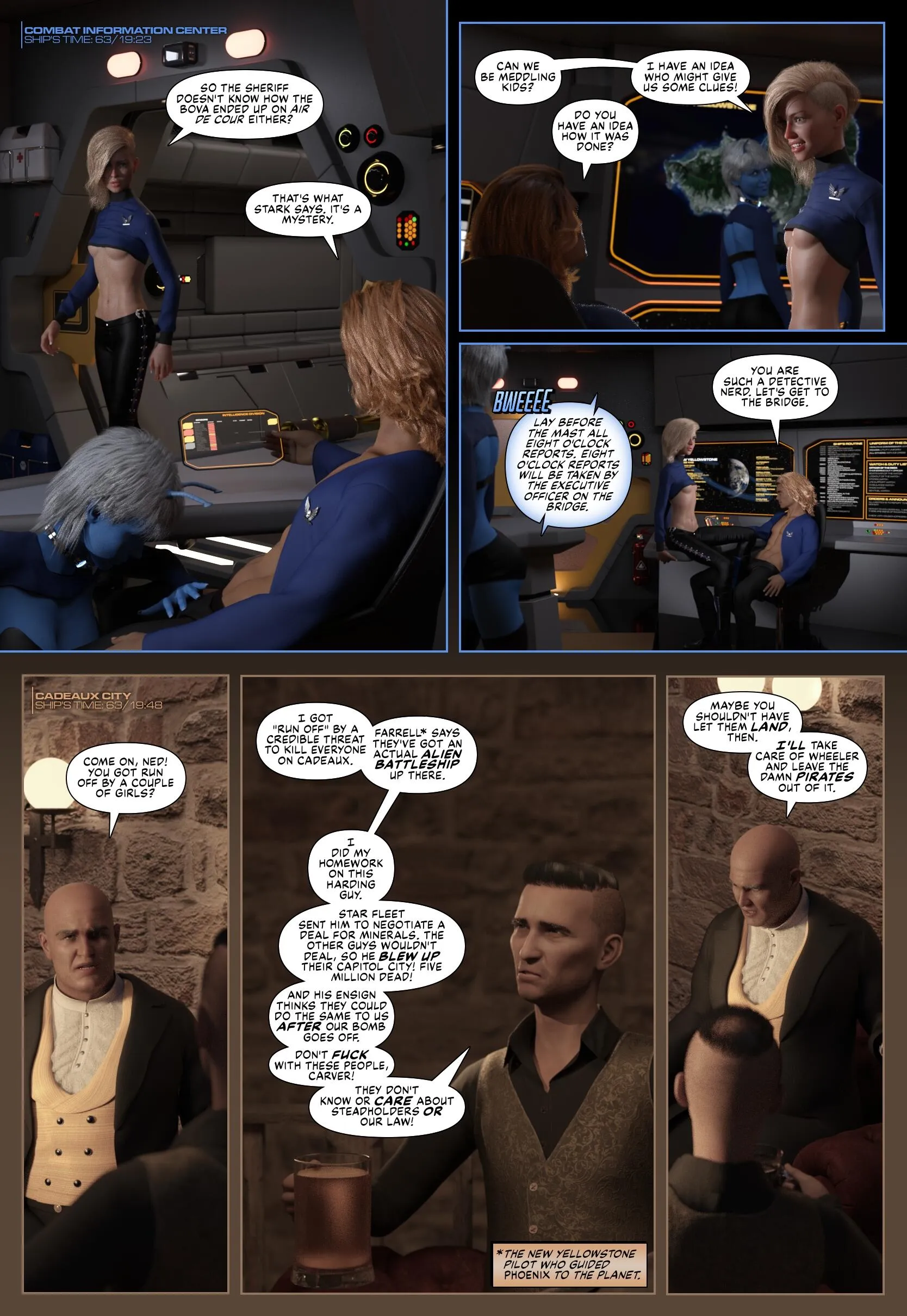 Pirates Of The Coal Sack [DangerousLines] - 34. Pirates Of The Coal Sack - Chapter 34 - Page 18