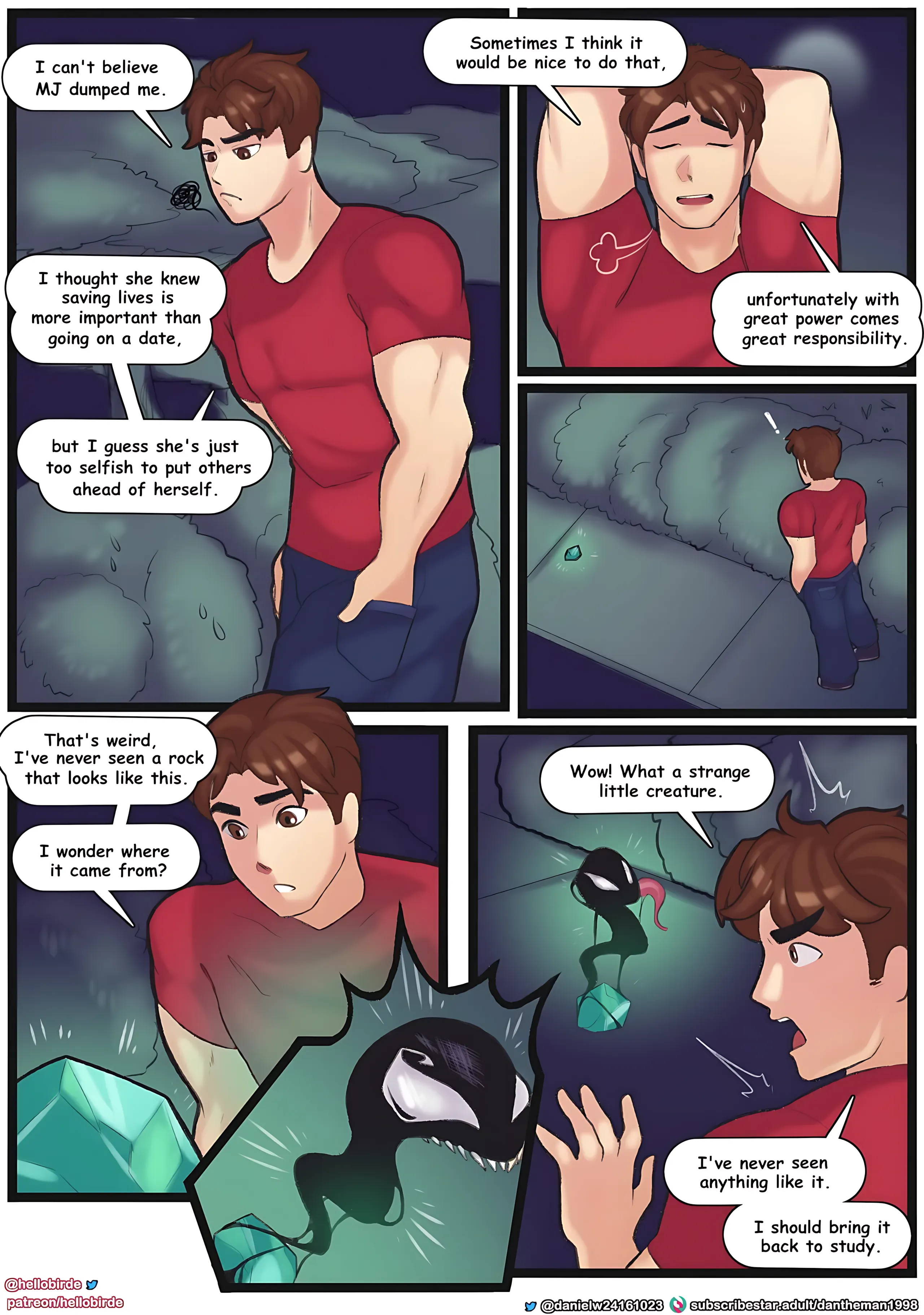 Peter’s Sexual Symbiosis (Spider-Man) [Hellobirde] - 1. Peter's Sexual Symbiosis (Spider-Man) - Page 2