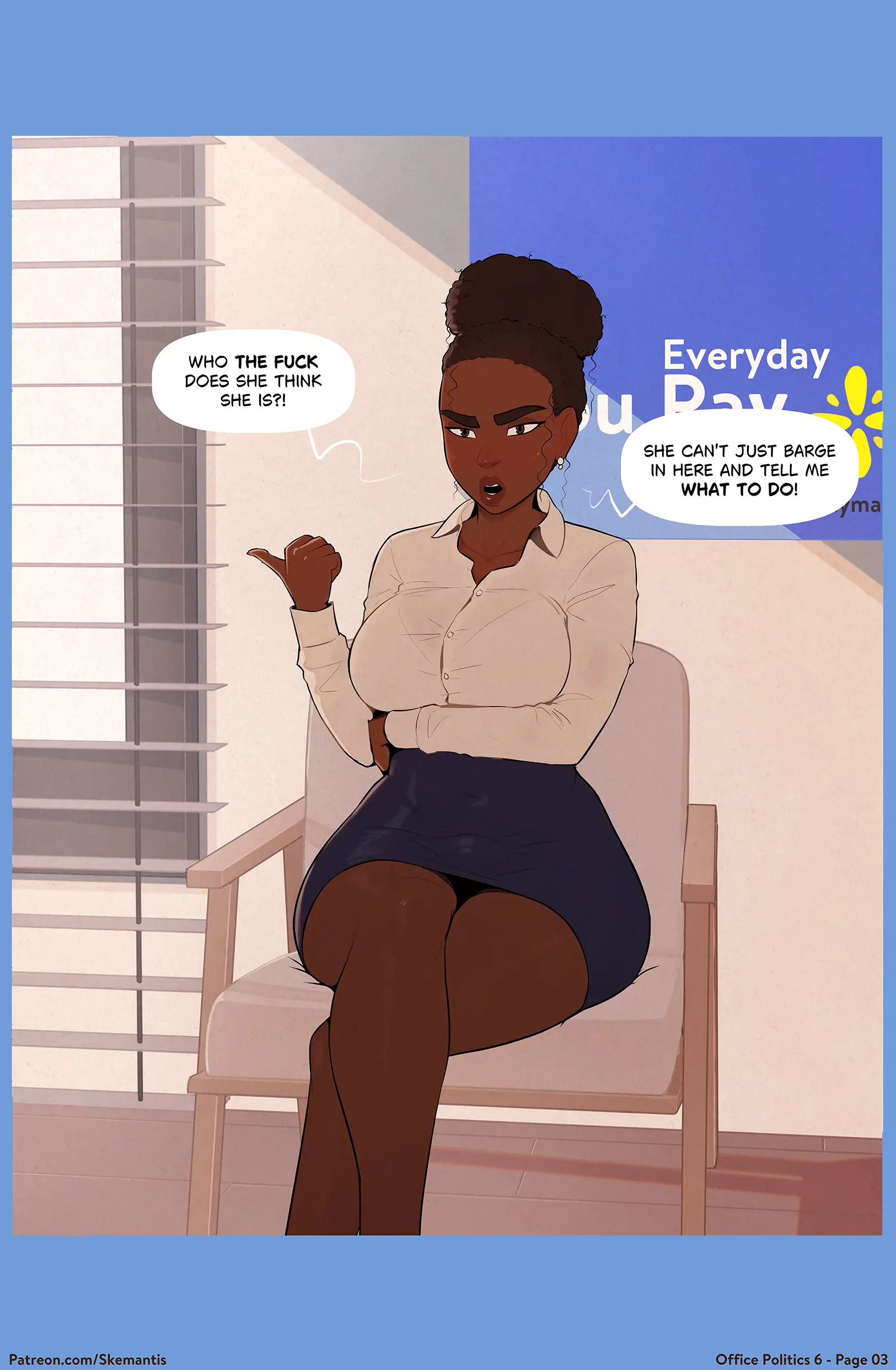 Office Politics - 6 . Office Politics - Chapter 6 [Skemantis] - Page 3