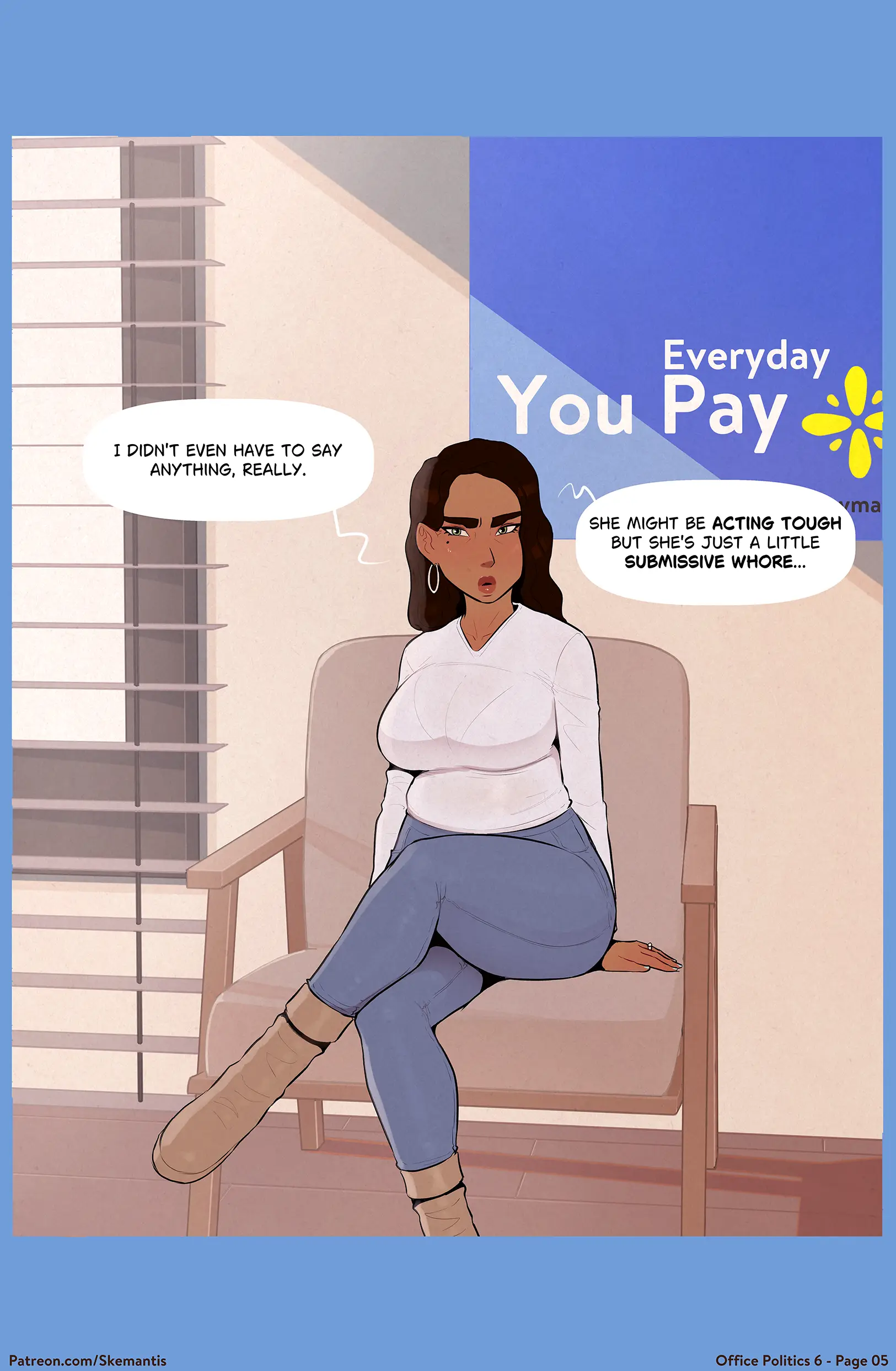 Office Politics - 6 . Office Politics - Chapter 6 [Skemantis] - Page 5