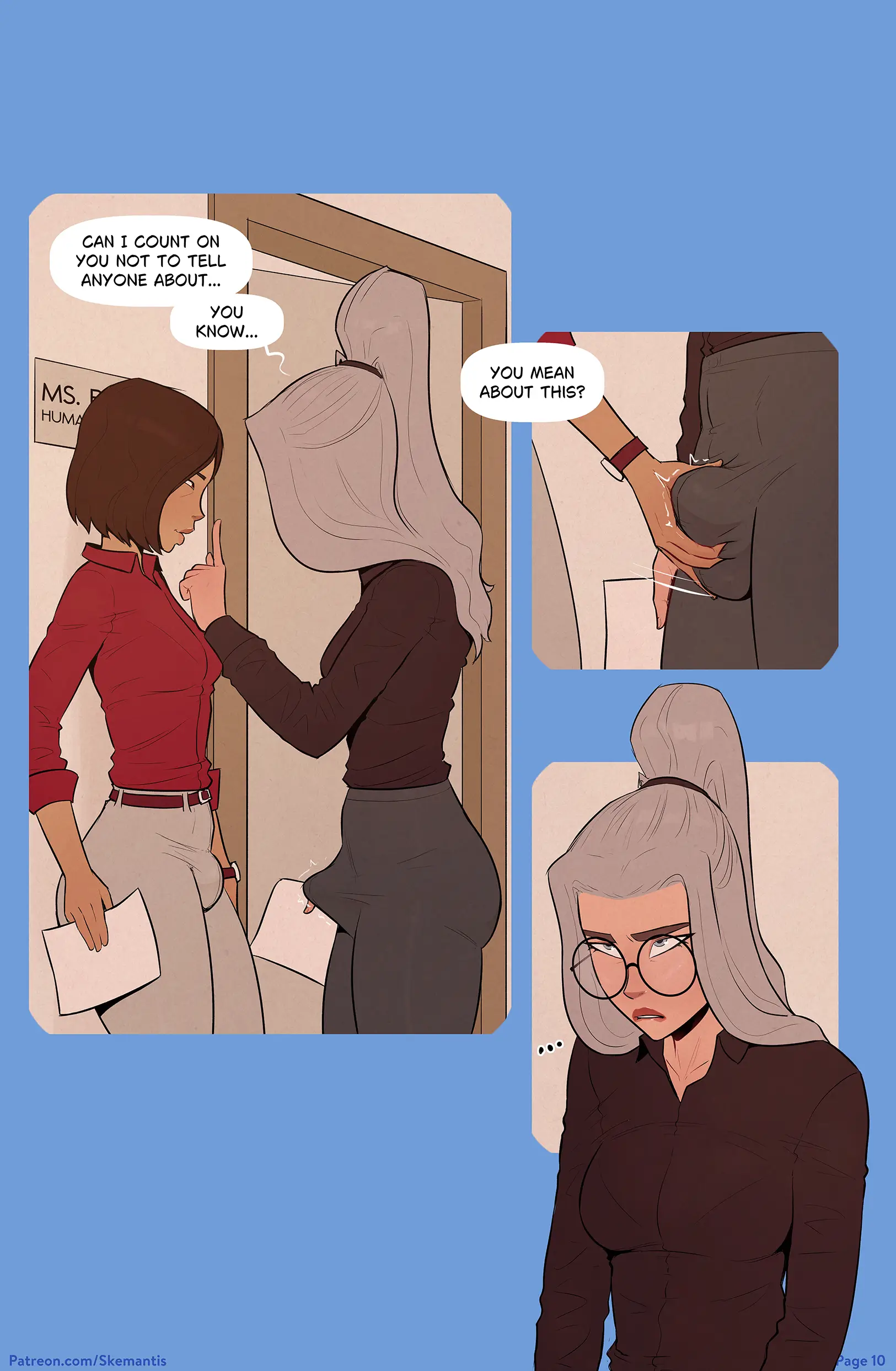 Office Politics - 6 . Office Politics - Chapter 6 [Skemantis] - Page 10