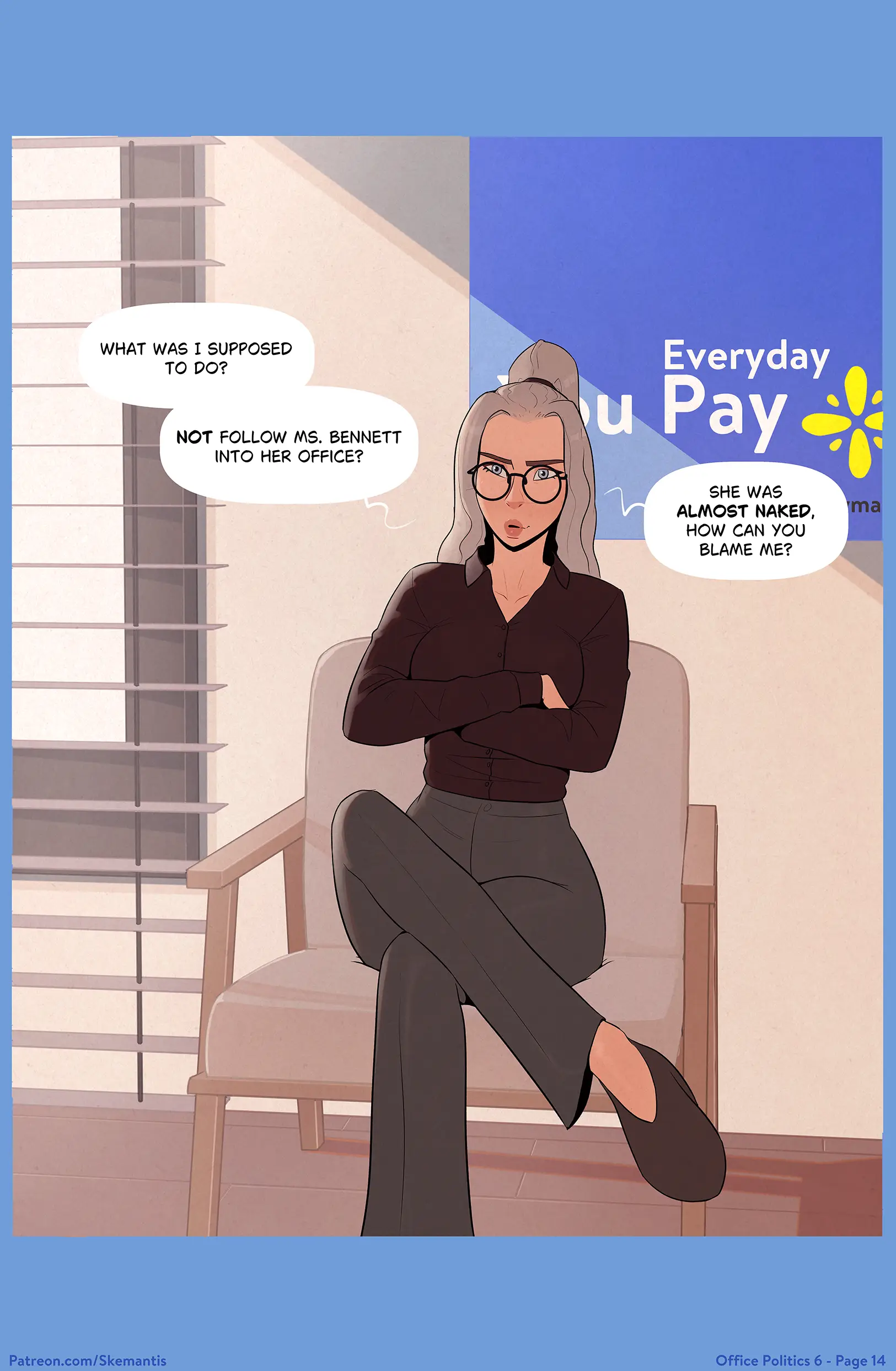 Office Politics - 6 . Office Politics - Chapter 6 [Skemantis] - Page 14