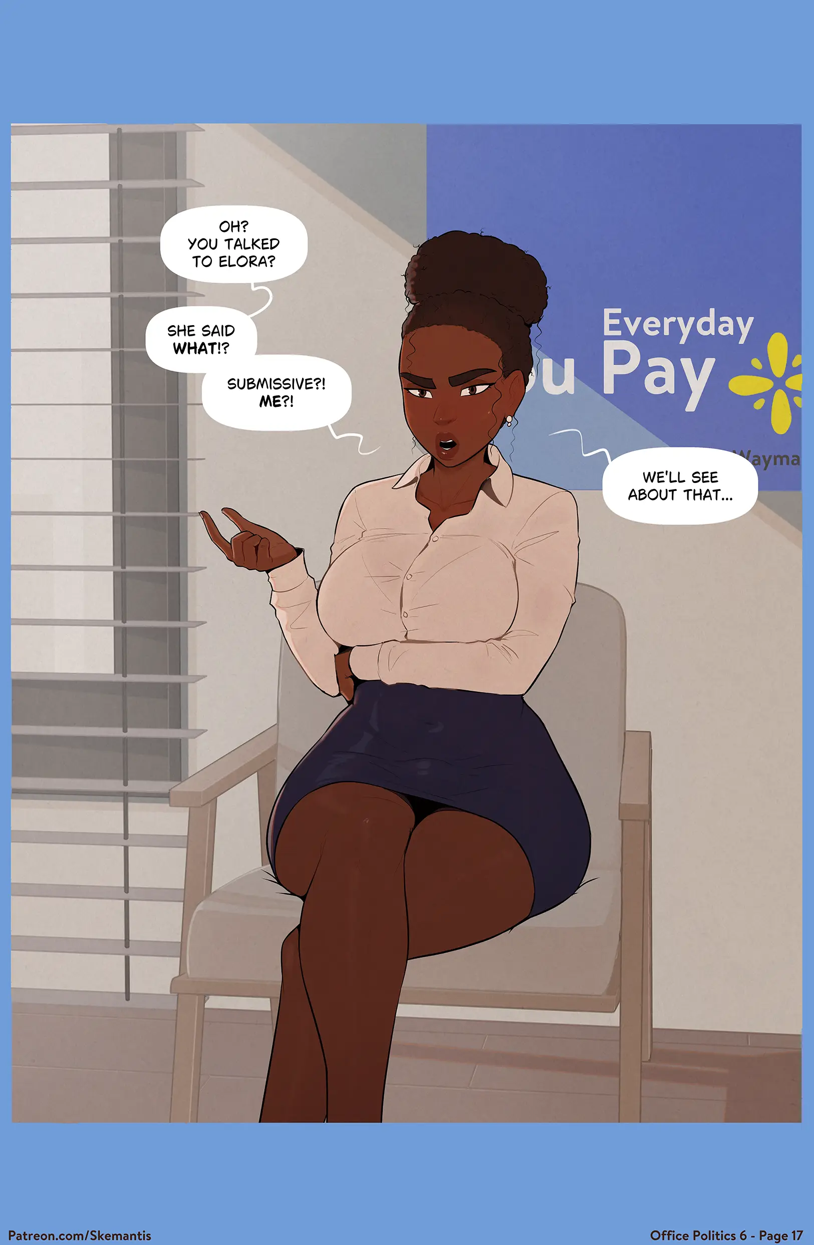 Office Politics - 6 . Office Politics - Chapter 6 [Skemantis] - Page 17