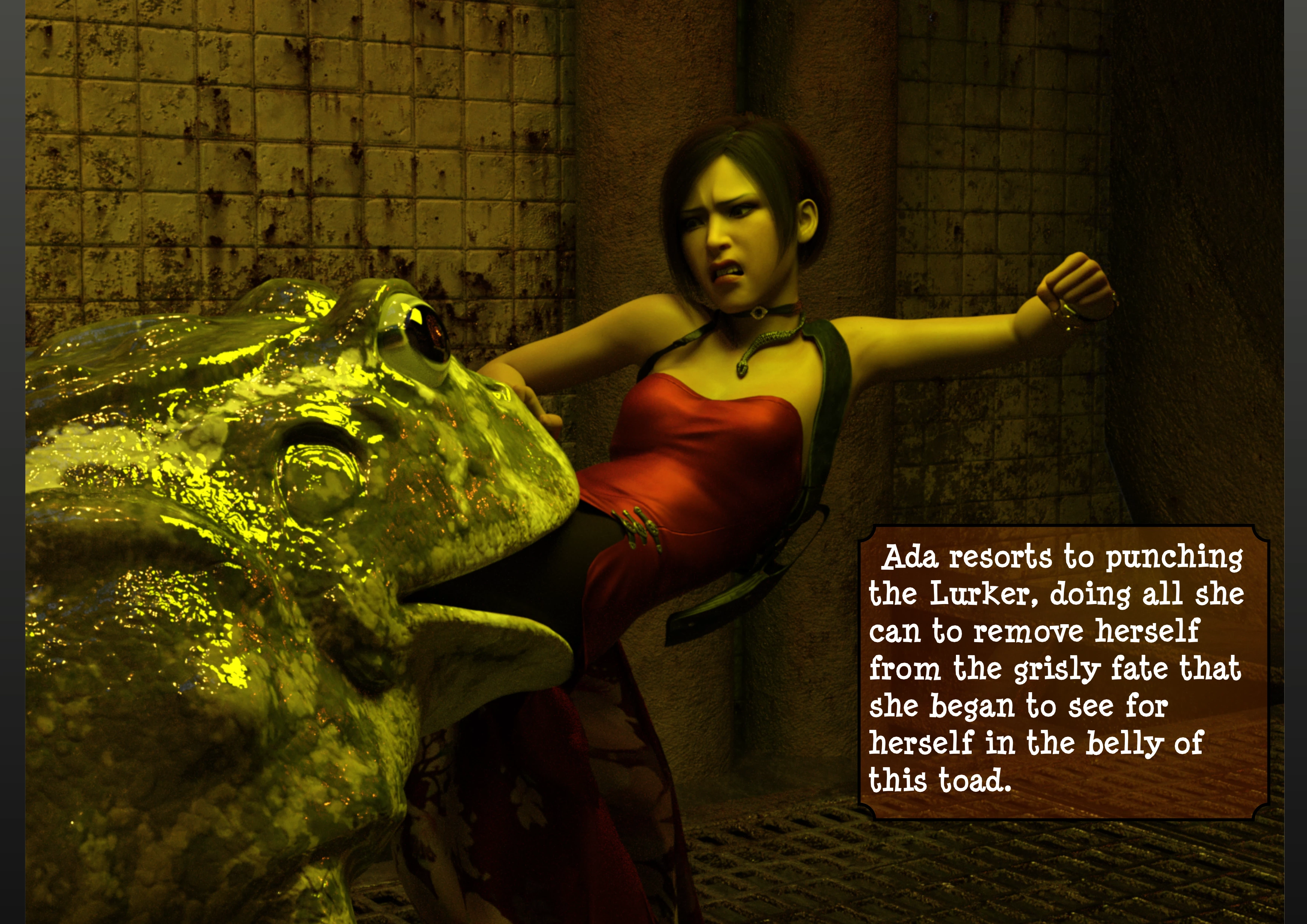 Ada Wong vs the Lurker [Umbradiadem] - Ada Wong vs the Lurker - Page 11