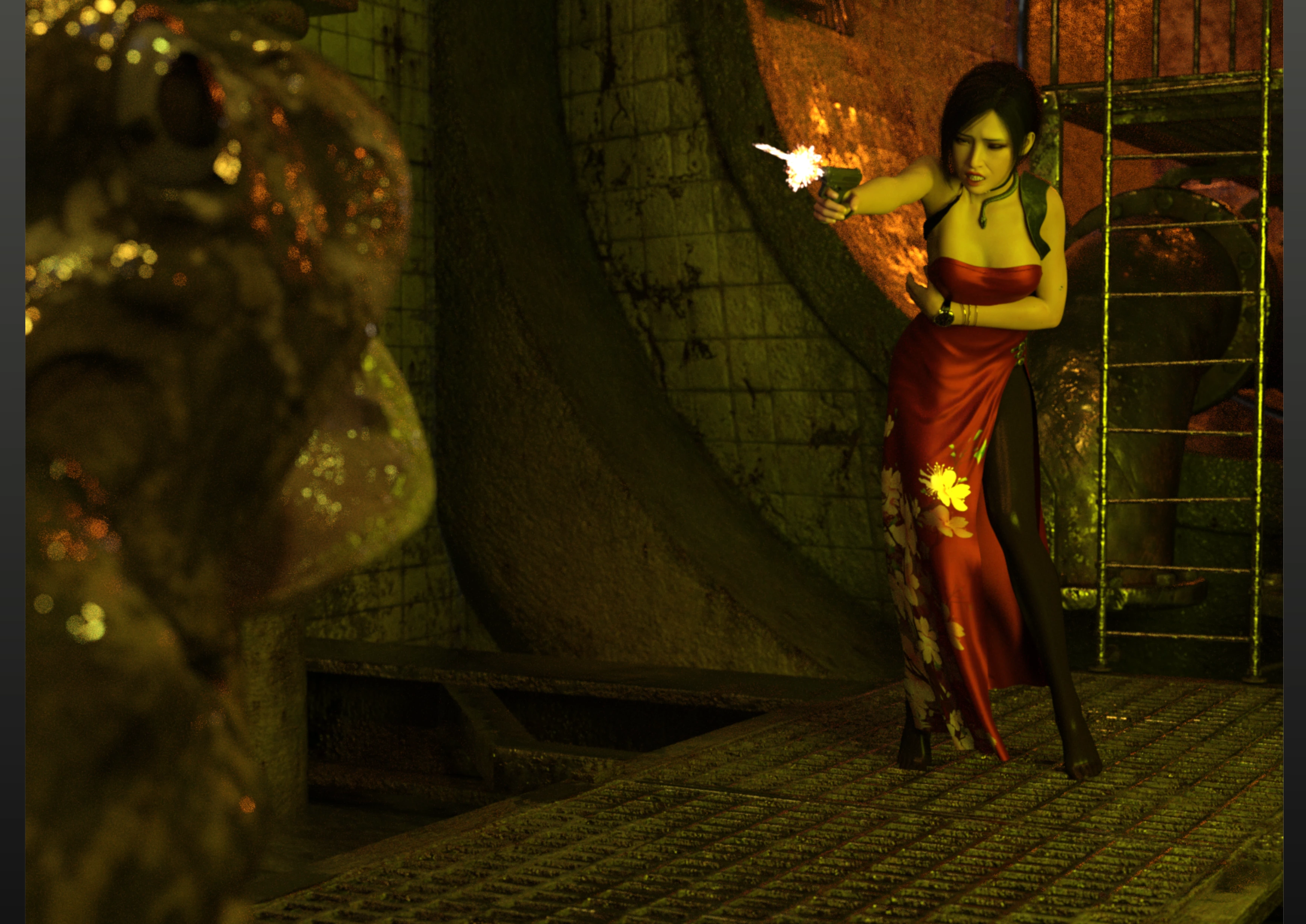 Ada Wong vs the Lurker [Umbradiadem] - Ada Wong vs the Lurker - Page 16