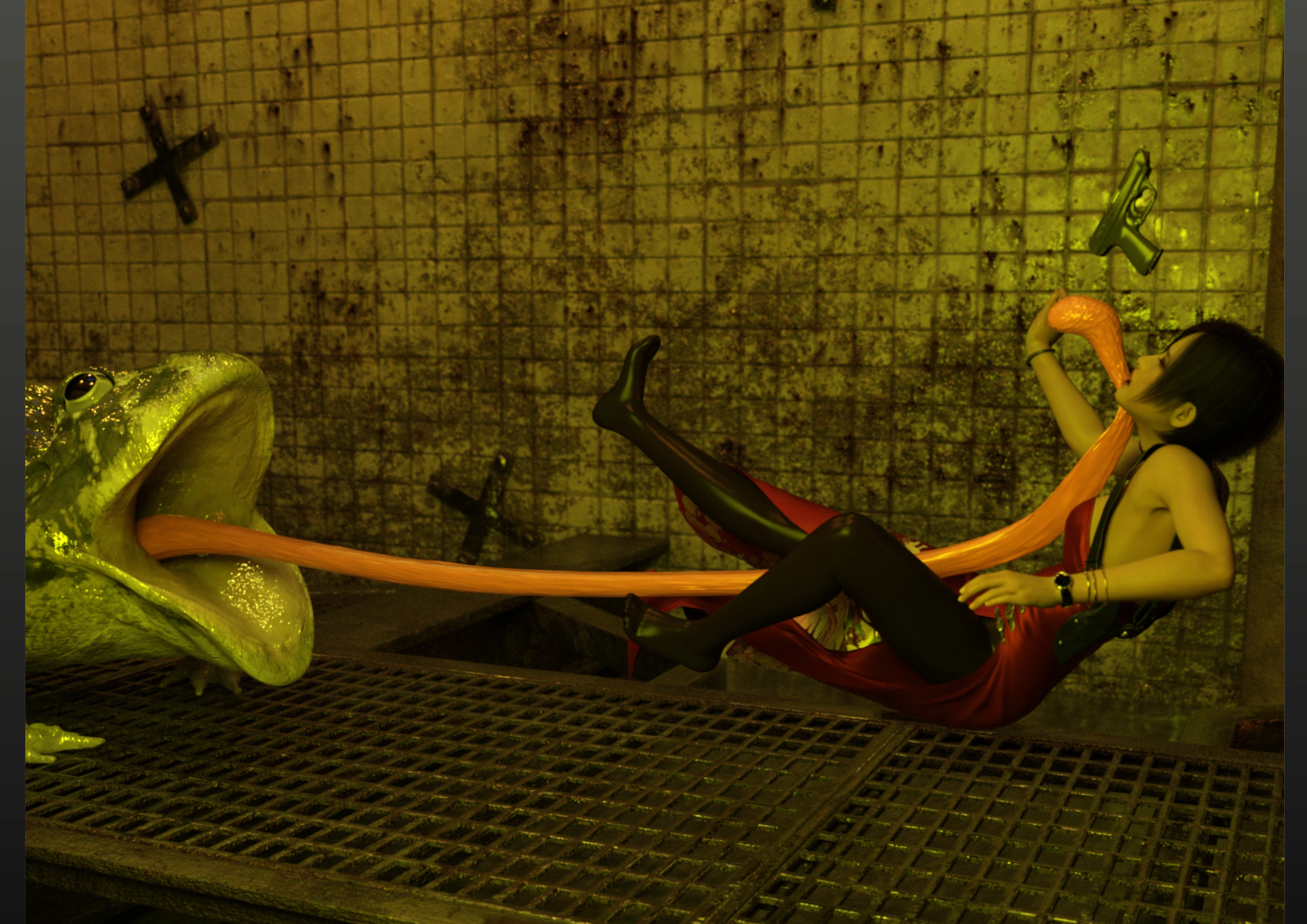 Ada Wong vs the Lurker [Umbradiadem] - Ada Wong vs the Lurker - Page 17