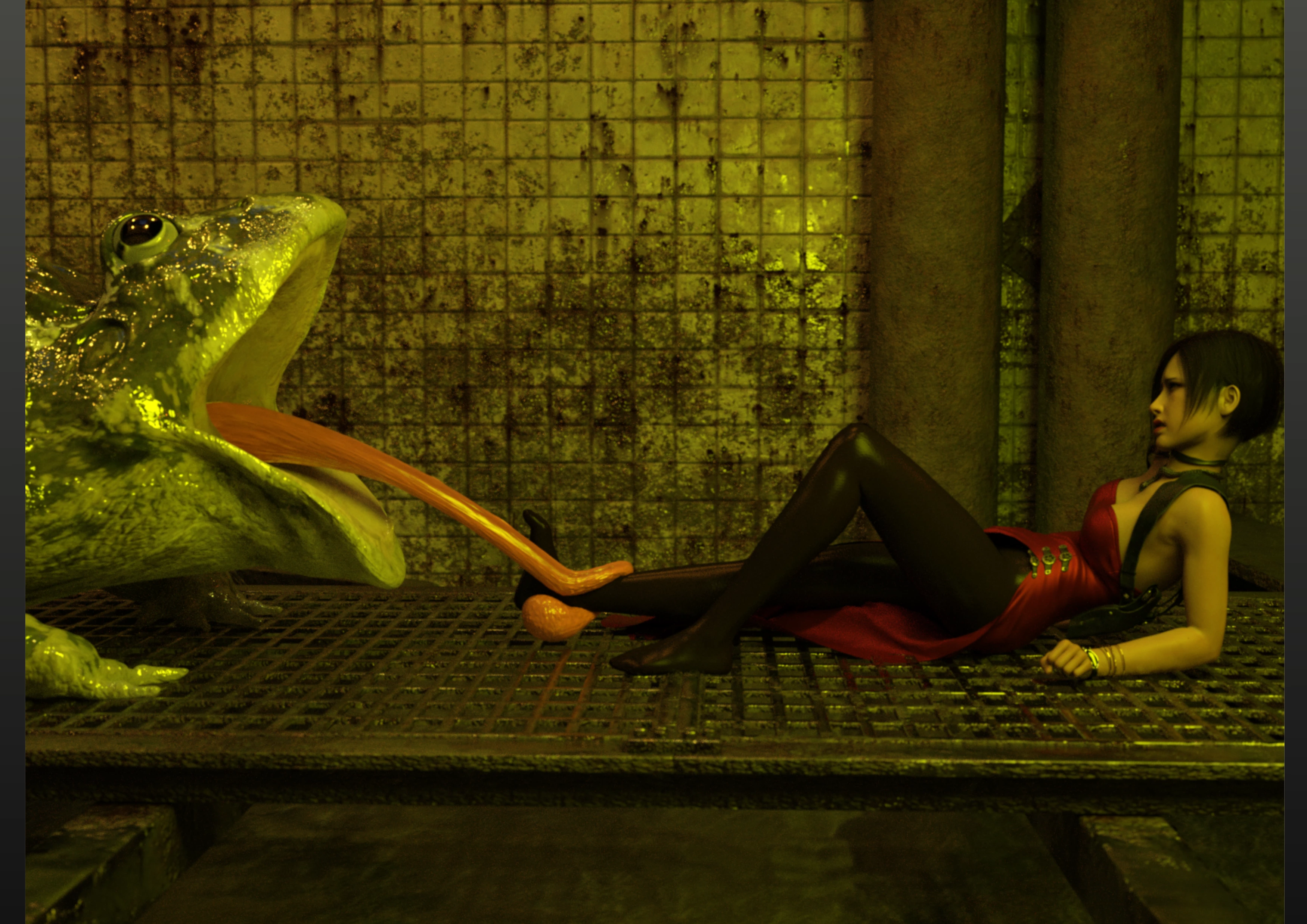 Ada Wong vs the Lurker [Umbradiadem] - Ada Wong vs the Lurker - Page 19