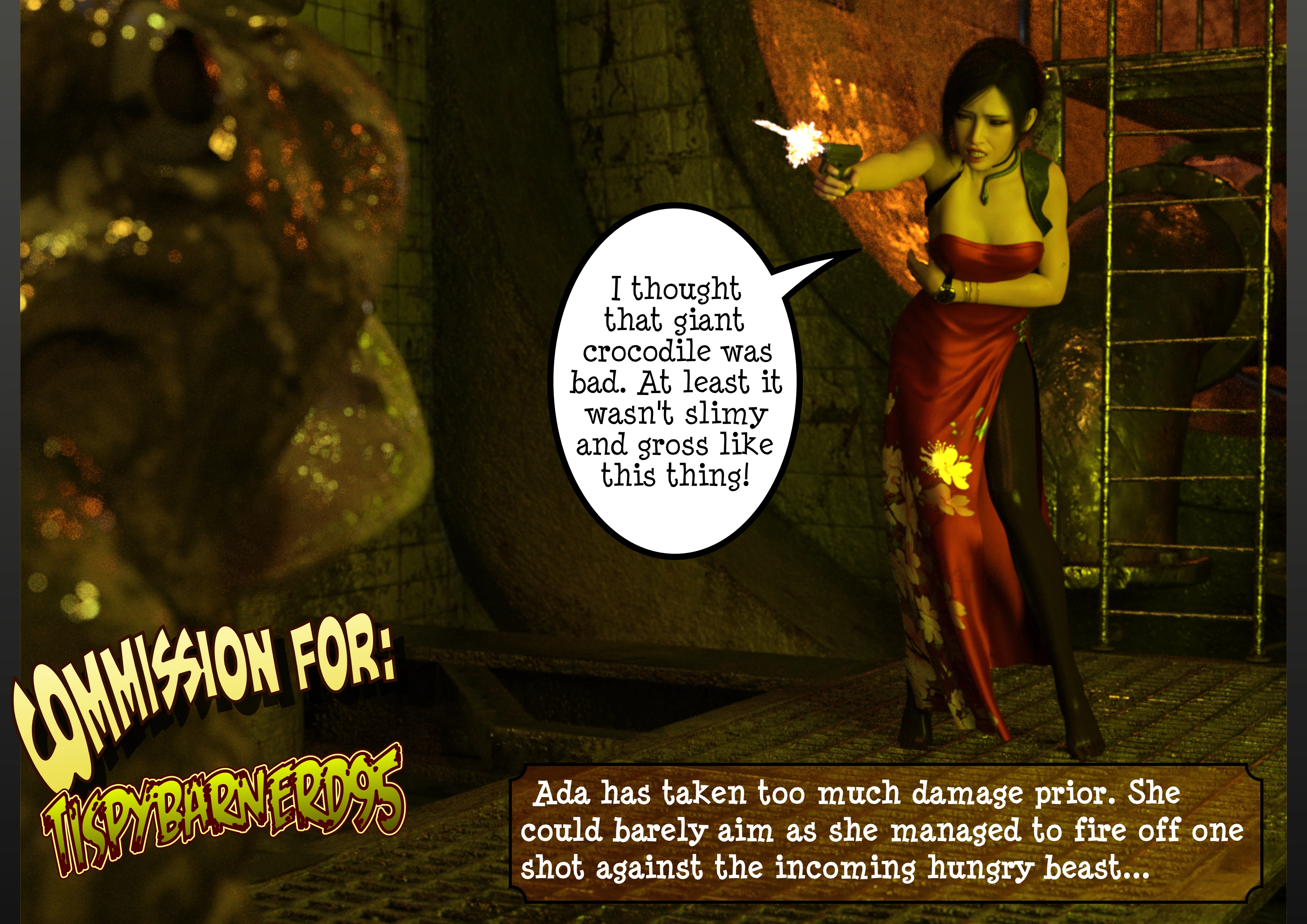 Ada Wong vs the Lurker [Umbradiadem] - Ada Wong vs the Lurker - Page 2