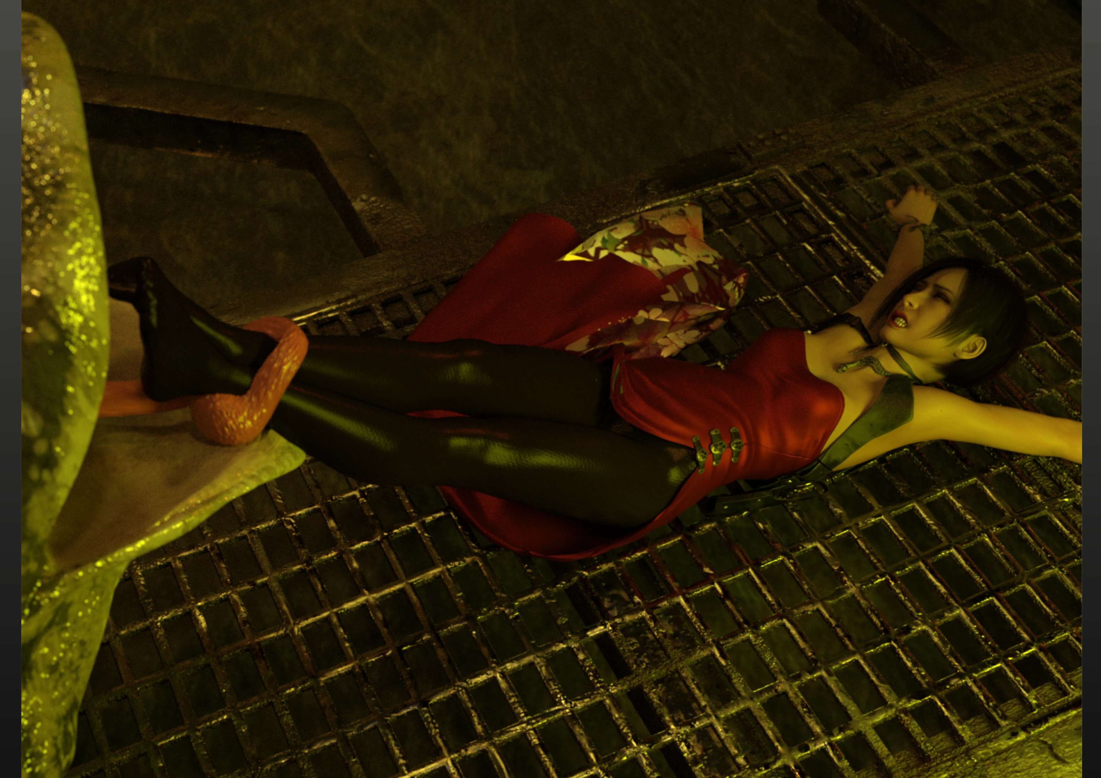 Ada Wong vs the Lurker [Umbradiadem] - Ada Wong vs the Lurker - Page 21