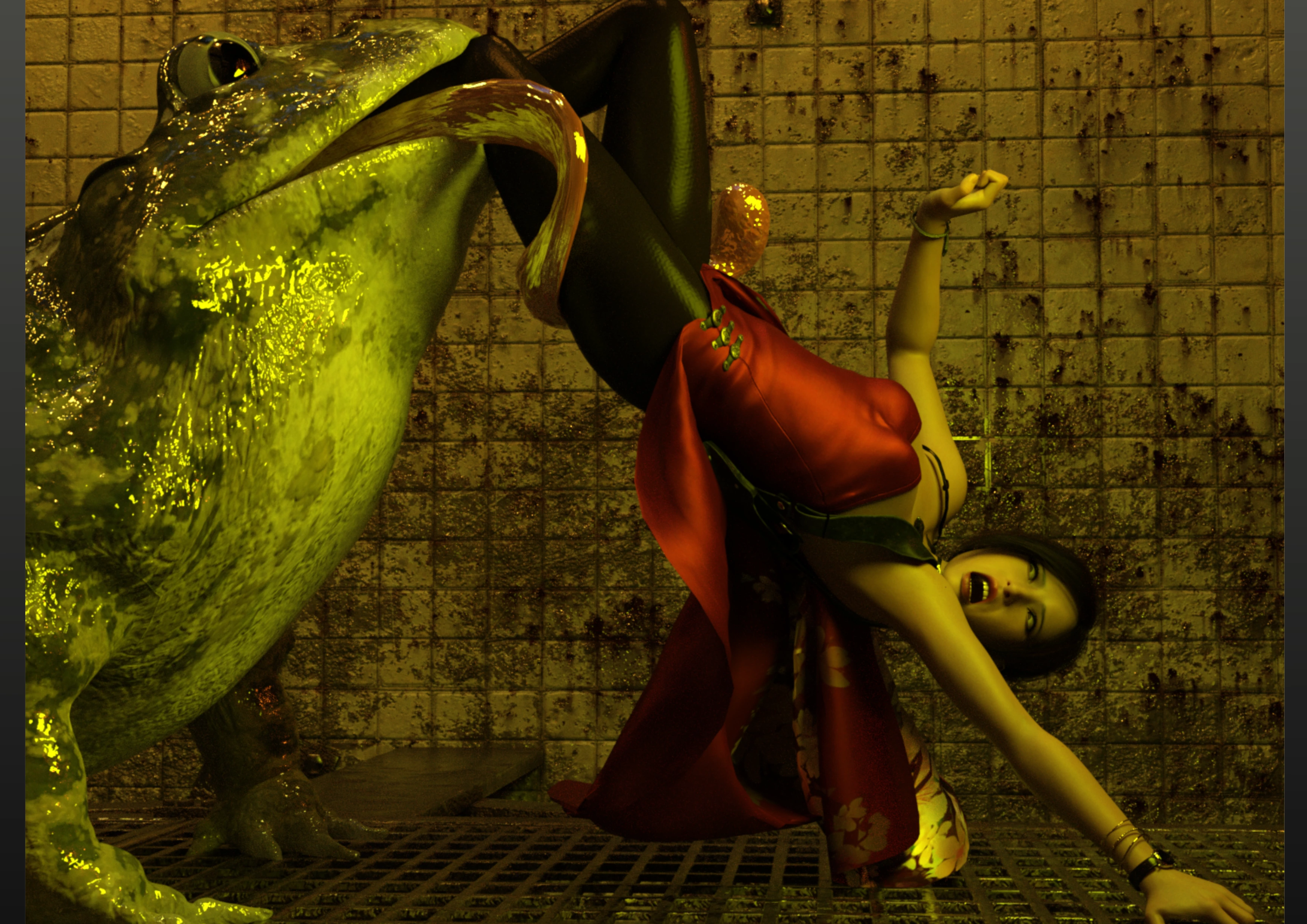 Ada Wong vs the Lurker [Umbradiadem] - Ada Wong vs the Lurker - Page 24