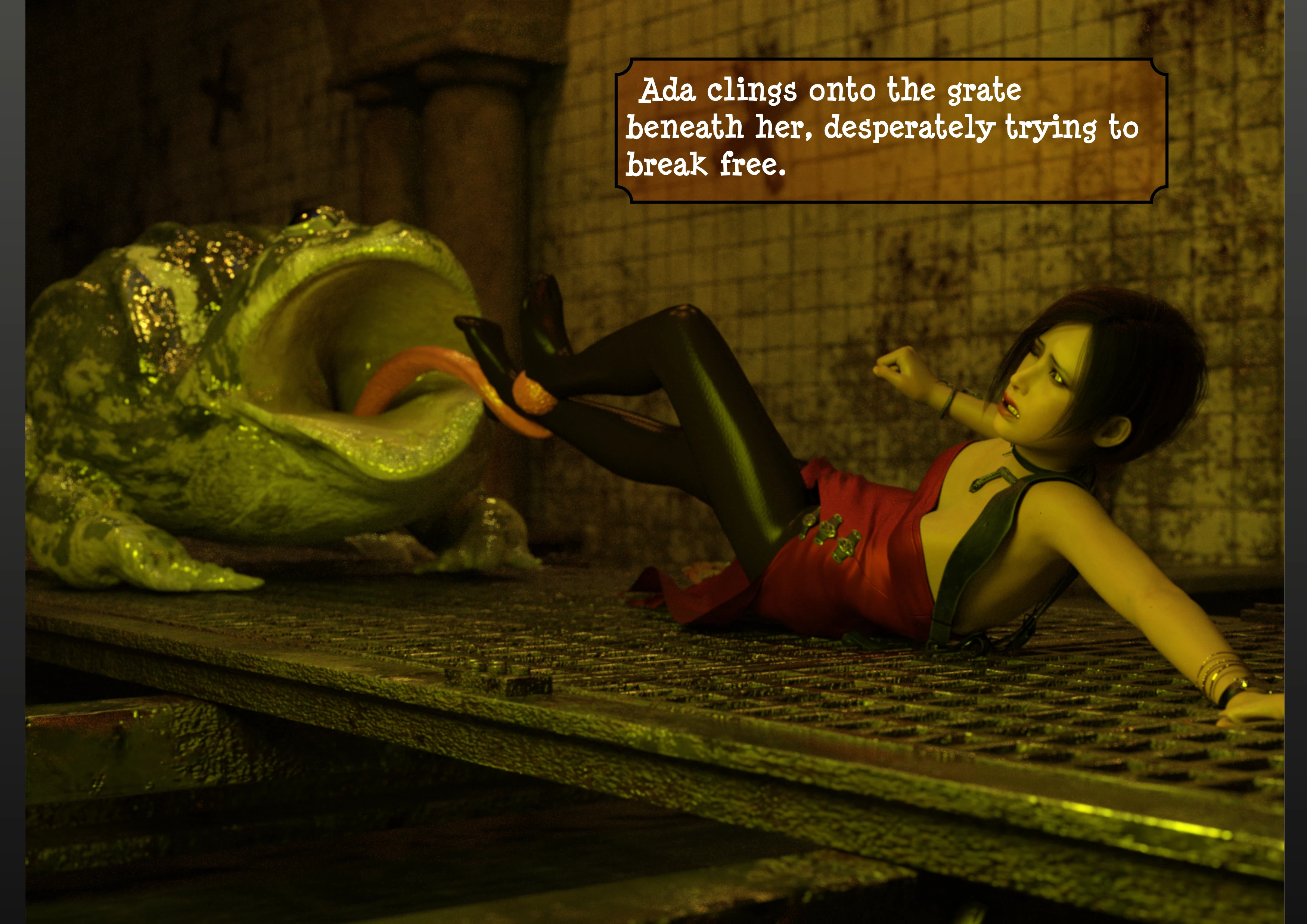 Ada Wong vs the Lurker [Umbradiadem] - Ada Wong vs the Lurker - Page 6