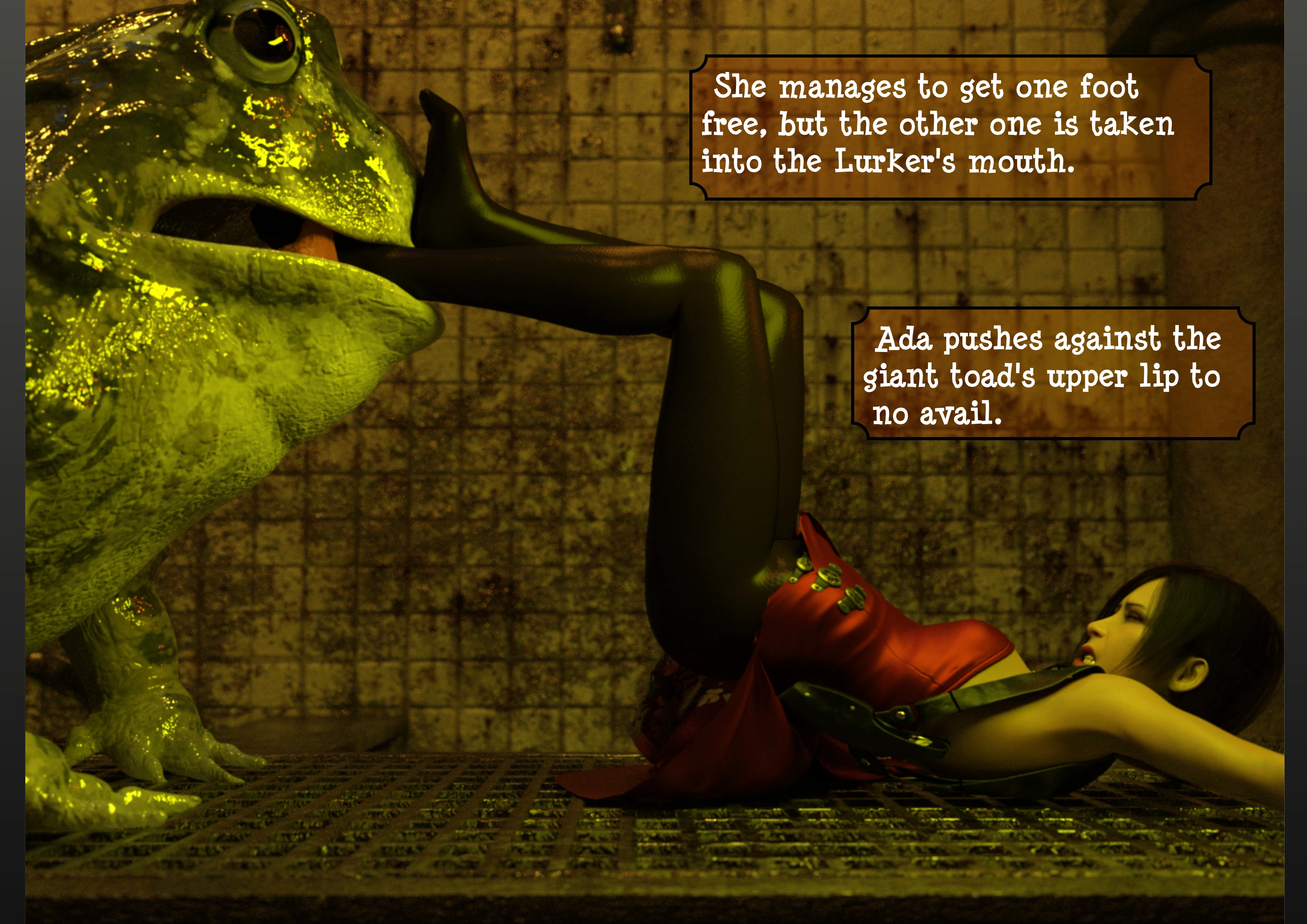 Ada Wong vs the Lurker [Umbradiadem] - Ada Wong vs the Lurker - Page 8