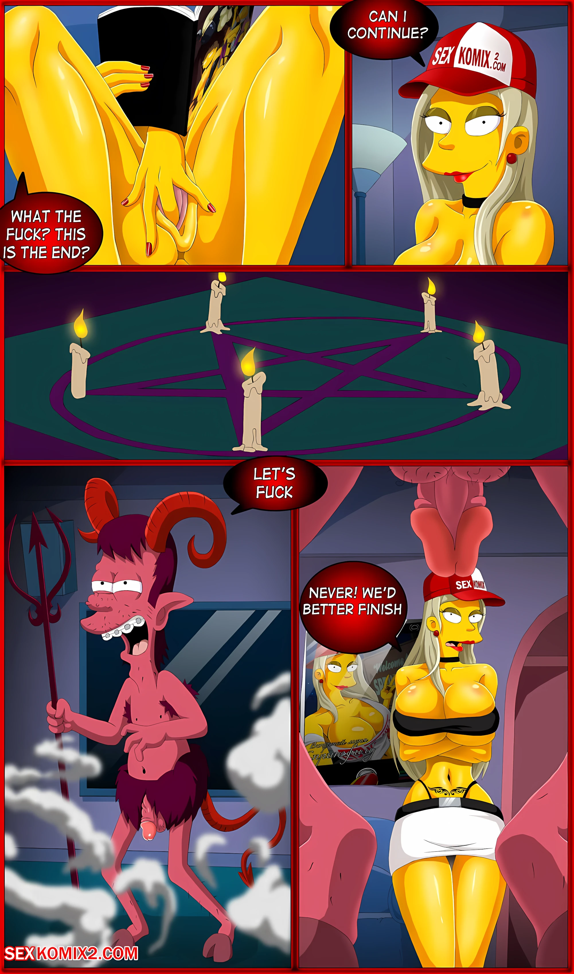 Witch time (The Simpsons) - 1 . Witch time - Chapter 1 [SexKomix] - Page 13