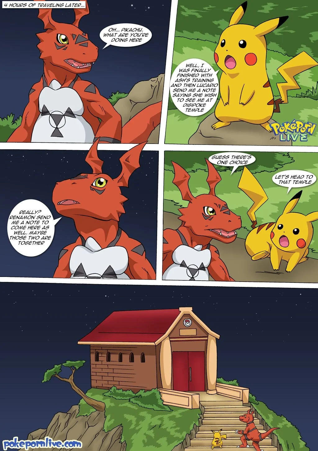 Girls Come To Play (Pokemon , Digimon) [Palcomix] - 1 . Girls Come To Play - (Pokemon , Digimon) [Palcomix] - Page 3