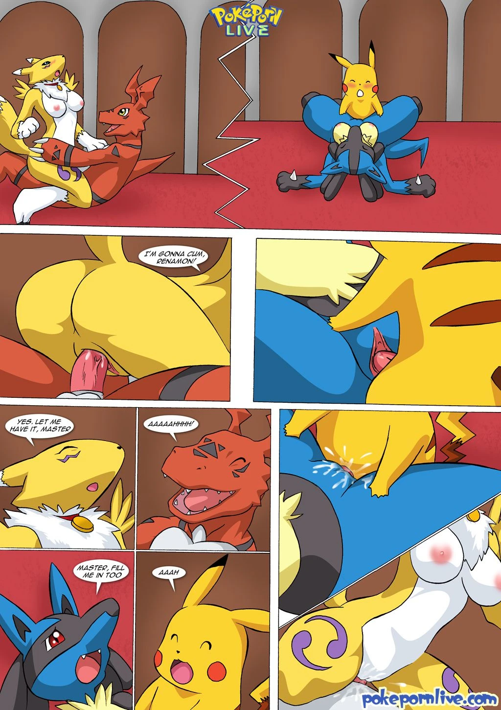 Girls Come To Play (Pokemon , Digimon) [Palcomix] - 1 . Girls Come To Play - (Pokemon , Digimon) [Palcomix] - Page 9