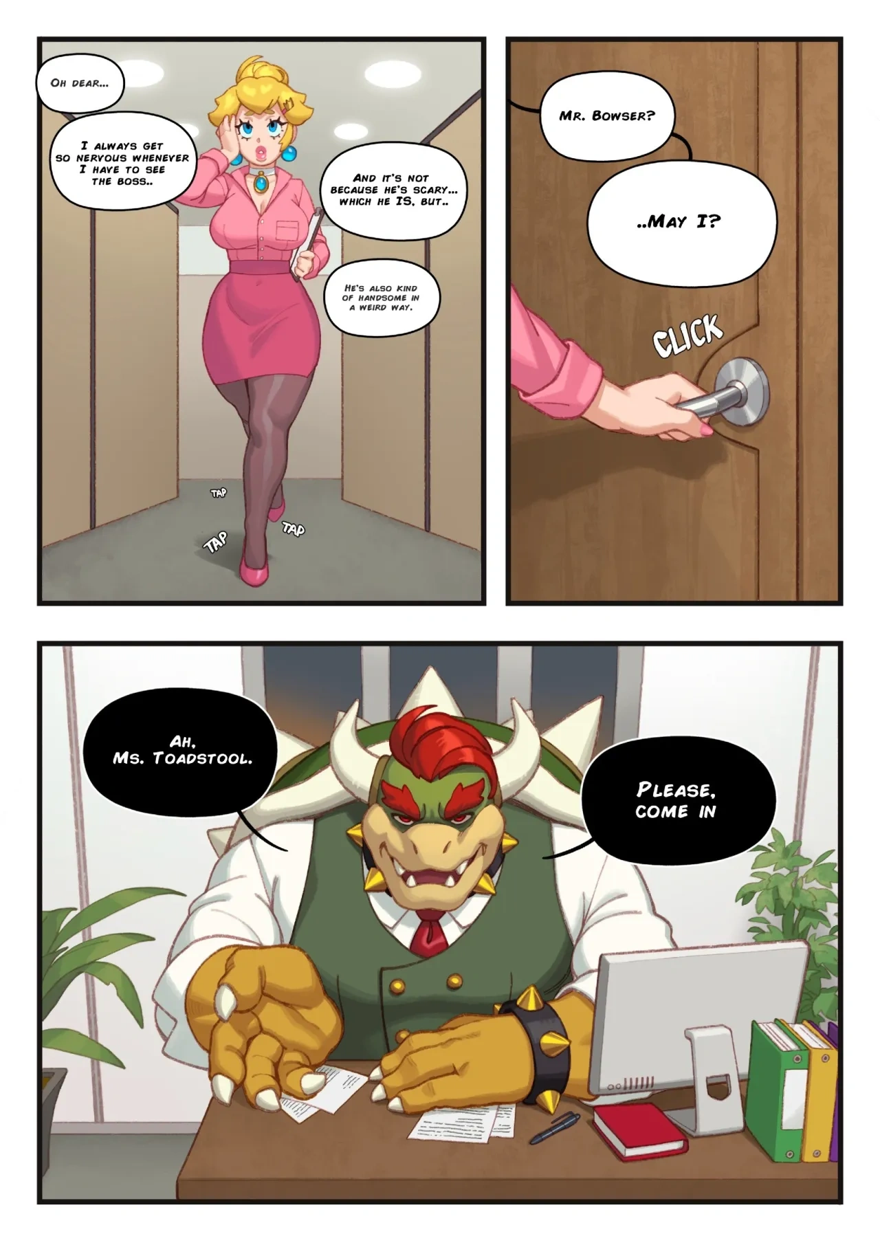 Office Affair [Riz] - 1. Office Affair [Super Mario Brothers] - Page 3