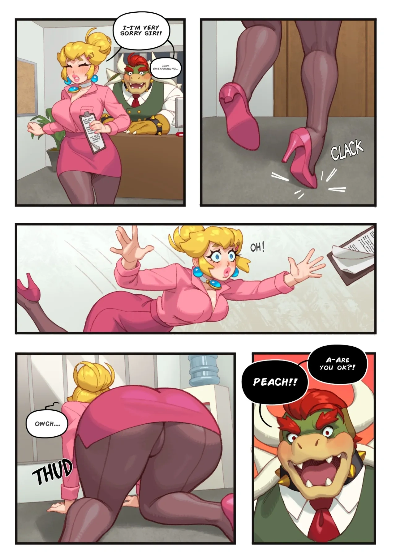 Office Affair [Riz] - 1. Office Affair [Super Mario Brothers] - Page 5