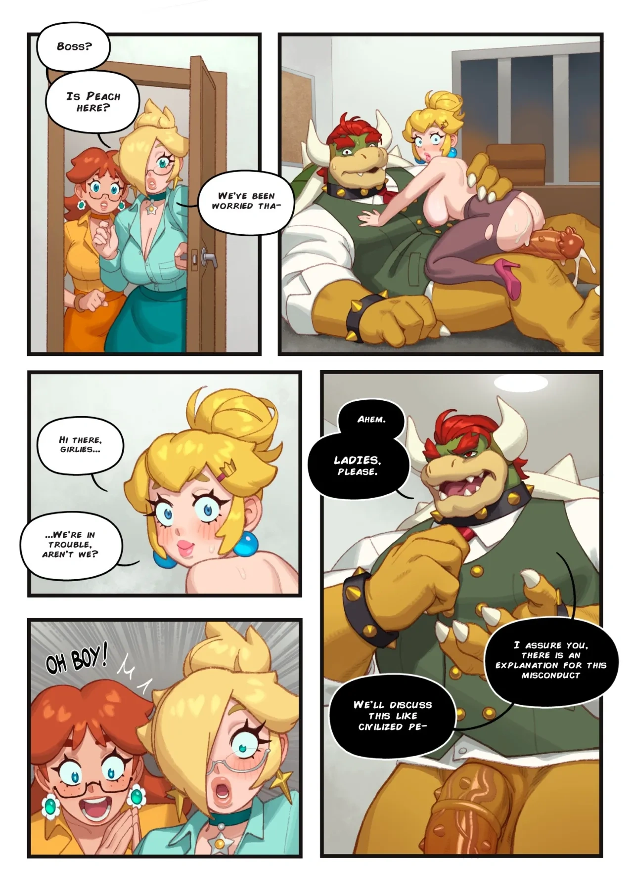 Office Affair [Riz] - 1. Office Affair [Super Mario Brothers] - Page 16