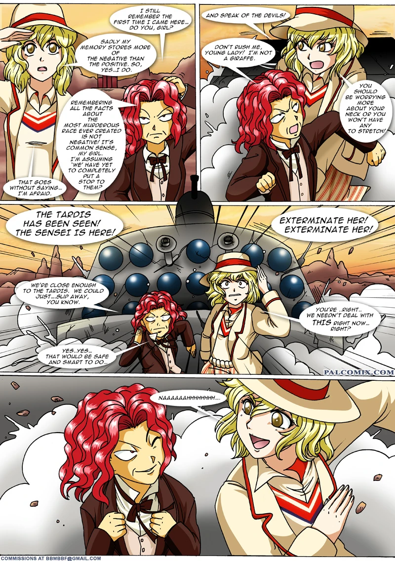 Dare Sensei (Doctor Who) [PalComix] - 1 . Dare Sensei - Chapter 1 (Doctor Who) [PalComix] - Page 12