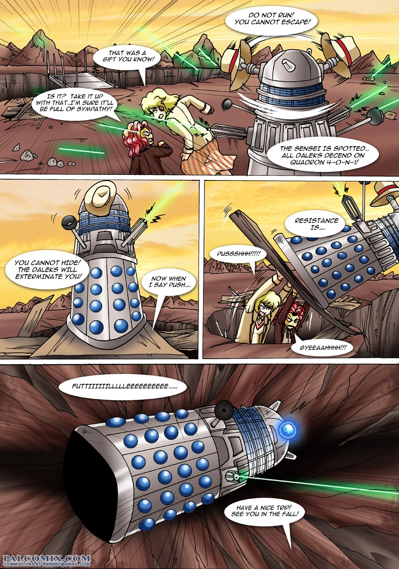Dare Sensei (Doctor Who) [PalComix] - 1 . Dare Sensei - Chapter 1 (Doctor Who) [PalComix] - Page 16