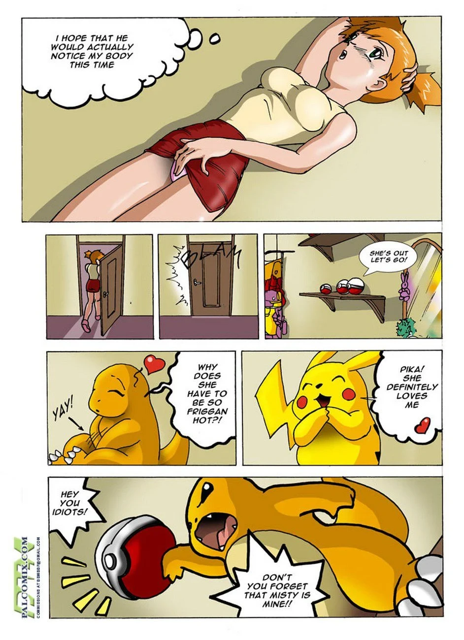 Misty’s Room (Pokemon) [PalComix] - 1 . Misty's Room - (Pokemon) [PalComix] - Page 8
