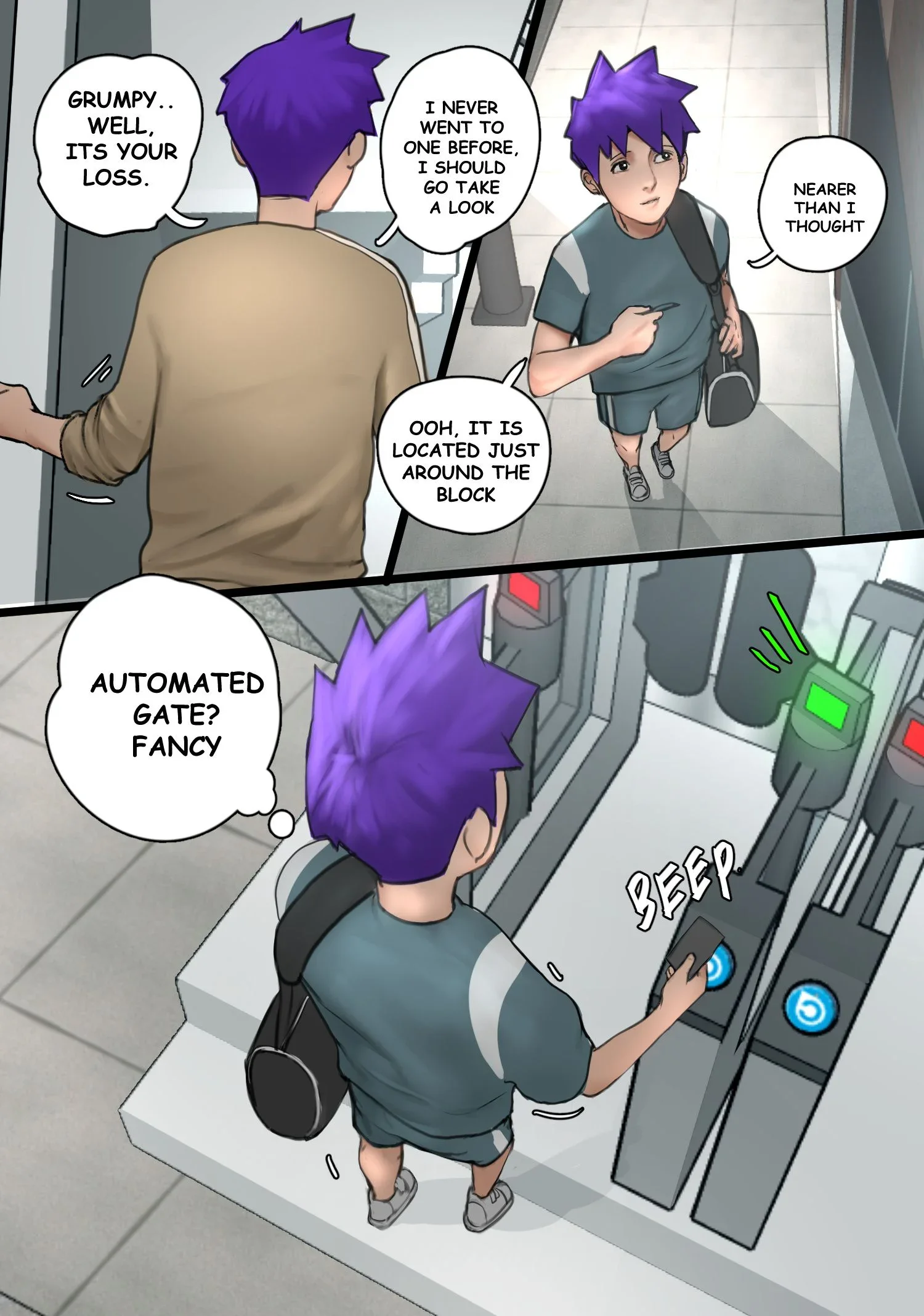 Lucy Gym Encounter [Scarlett Ann] - 1 . Lucy Gym Encounter - Chapter 1 - Page 3
