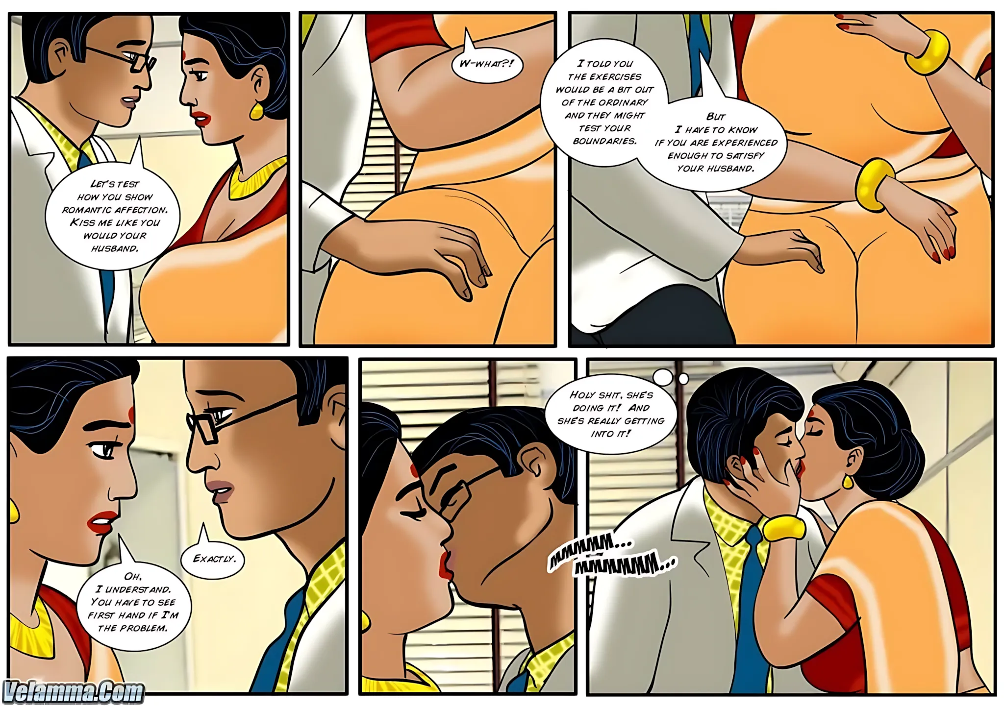 Velamma All Episodes Comics - 37 . Velamma - Episode 37 - A Sexy Visit To The Sex Doctor - Page 16