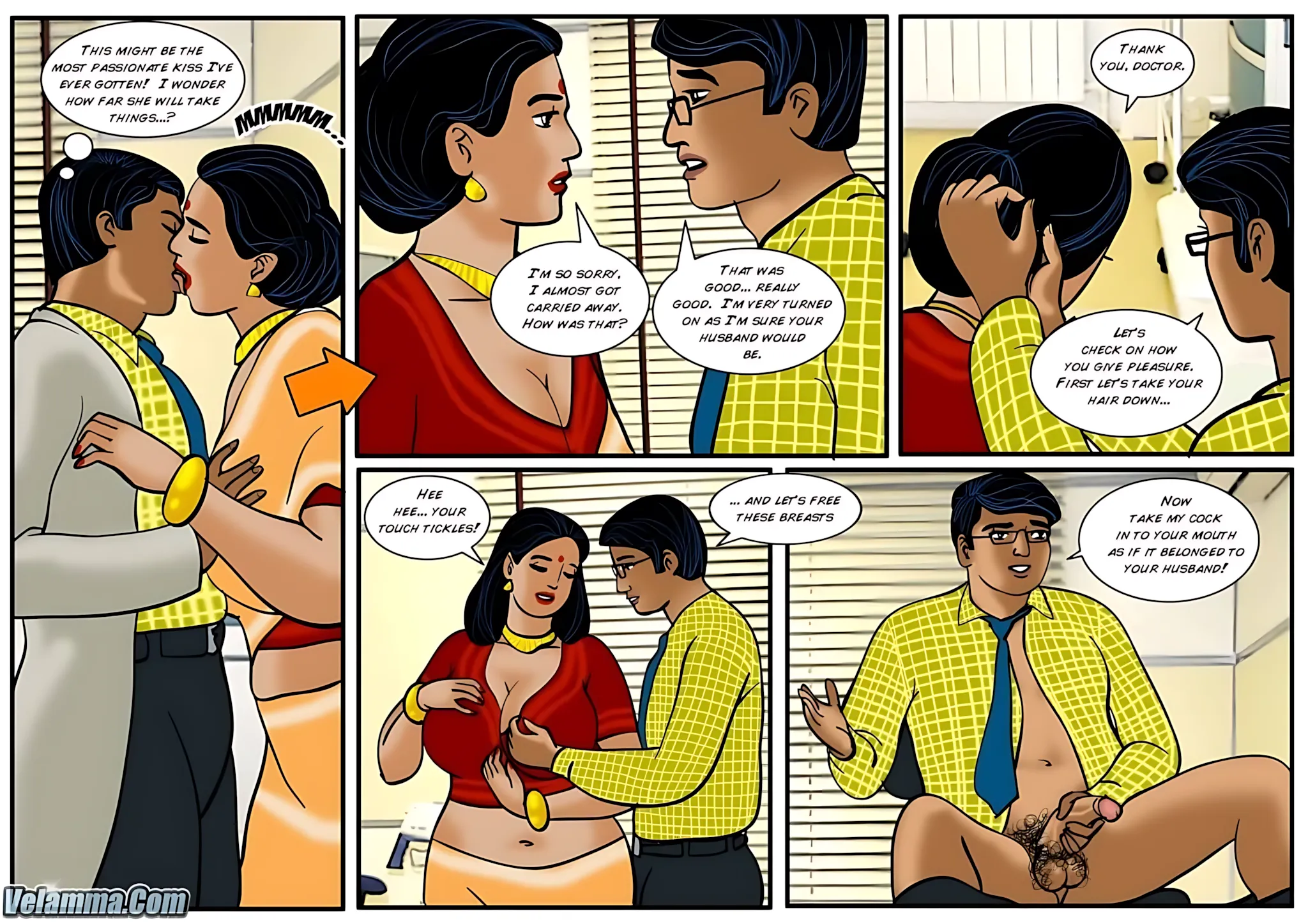 Velamma All Episodes Comics - 37 . Velamma - Episode 37 - A Sexy Visit To The Sex Doctor - Page 17