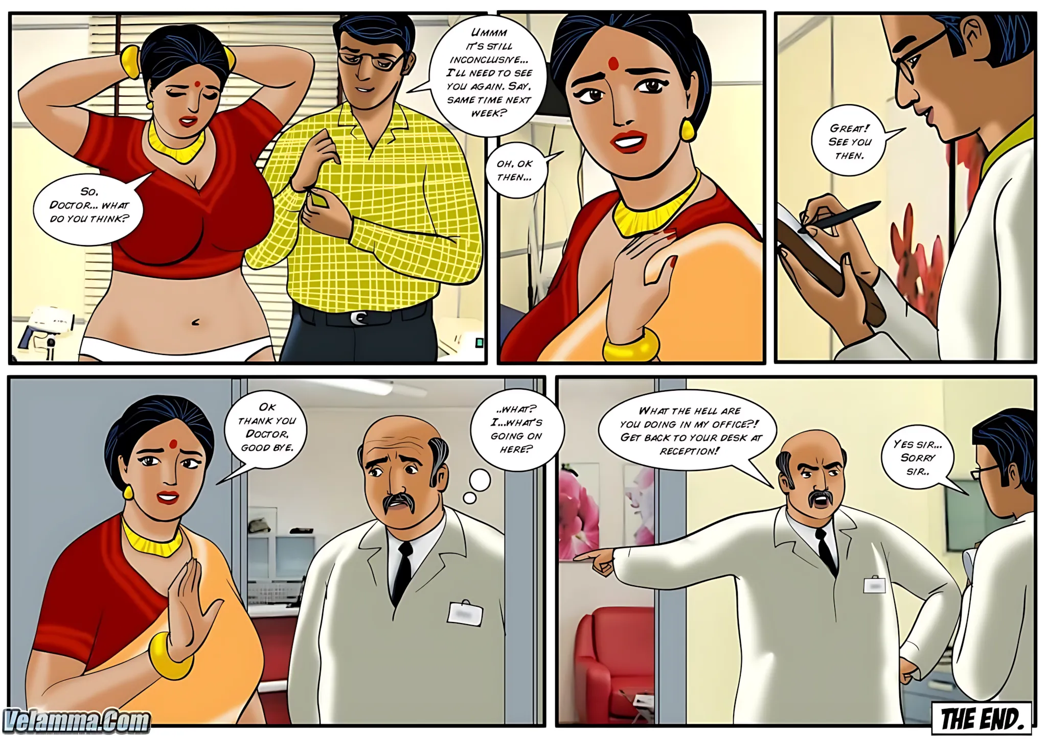Velamma All Episodes Comics - 37 . Velamma - Episode 37 - A Sexy Visit To The Sex Doctor - Page 31